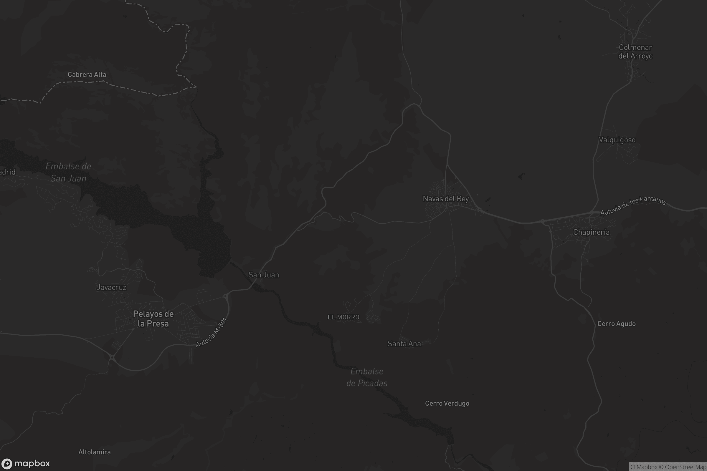 Mapa de Navas del Rey