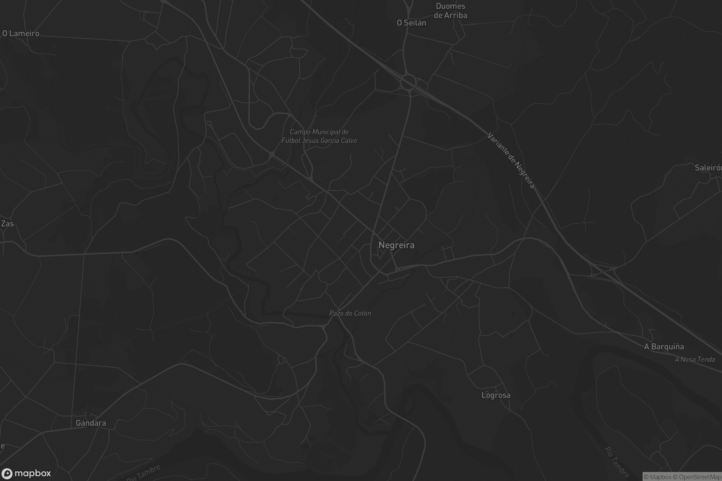 Mapa de Negreira