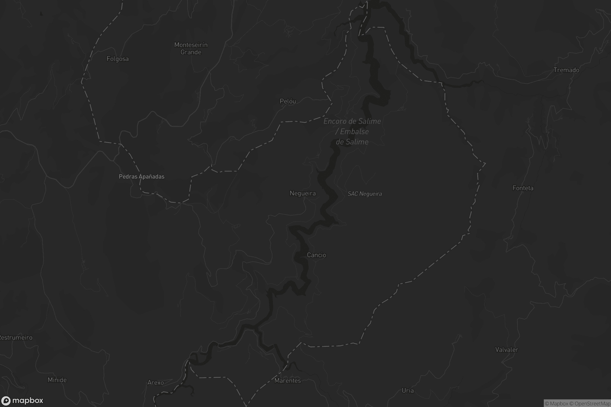 Mapa de Negueira de Muñiz