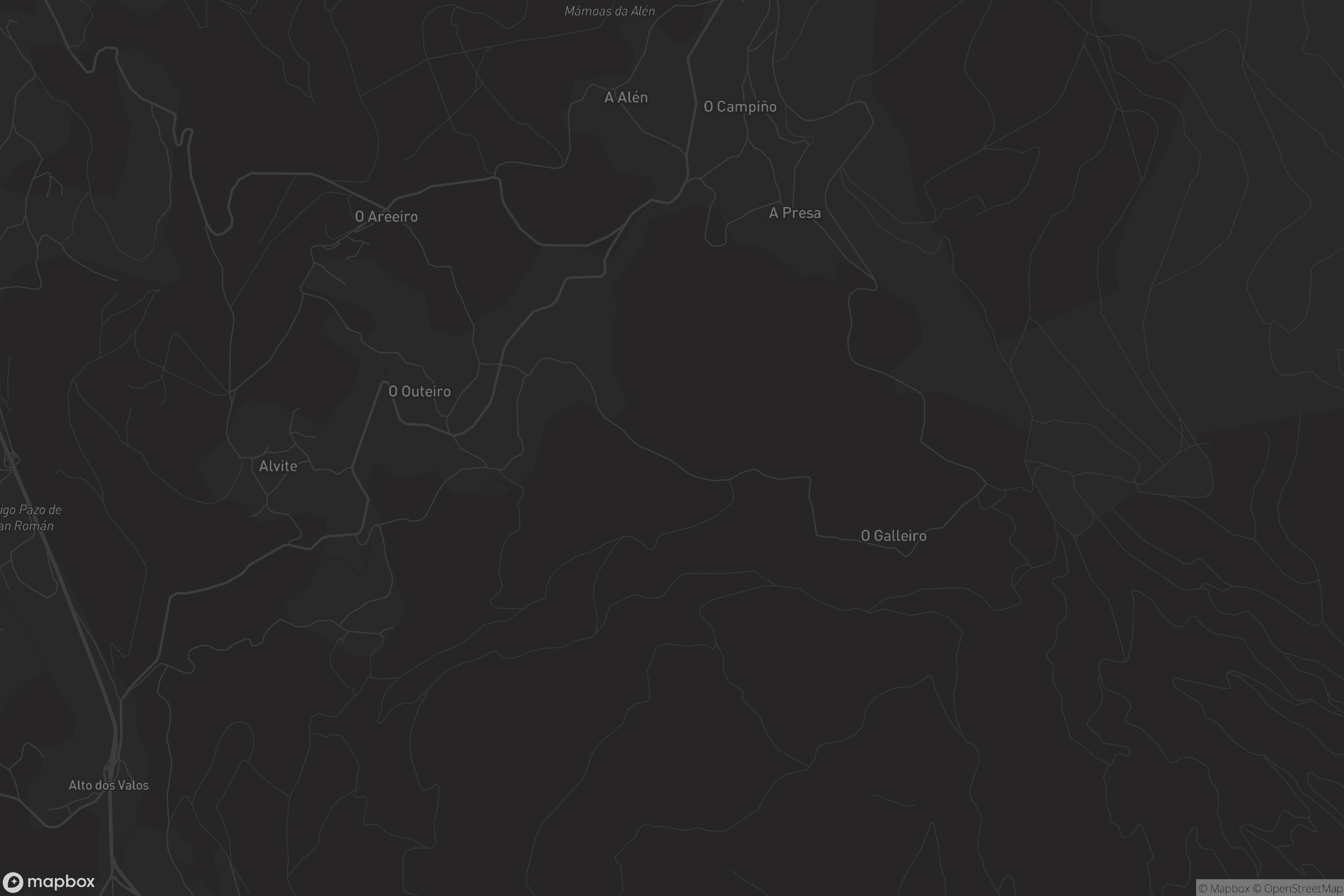 Mapa de Nespereira