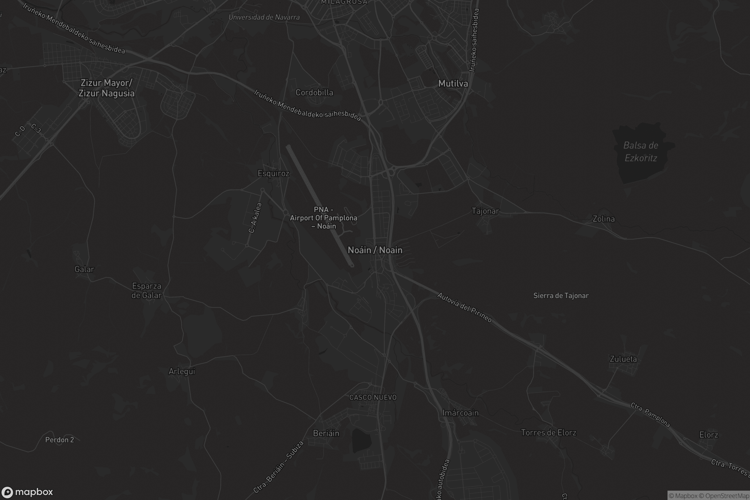 Mapa de Noáin / Noain