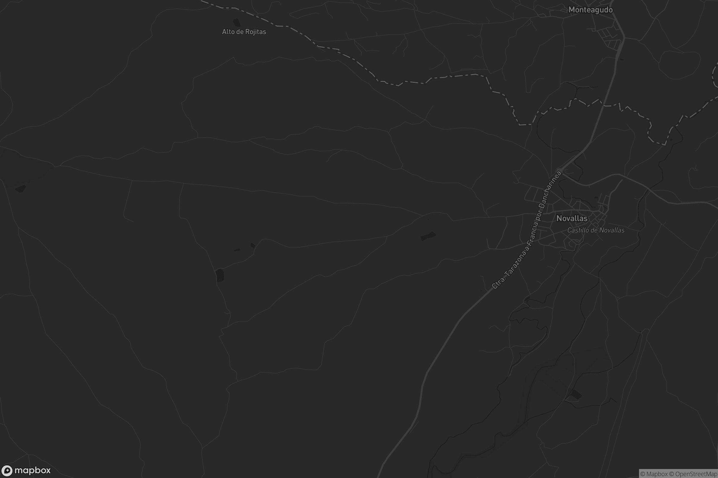 Mapa de Novallas