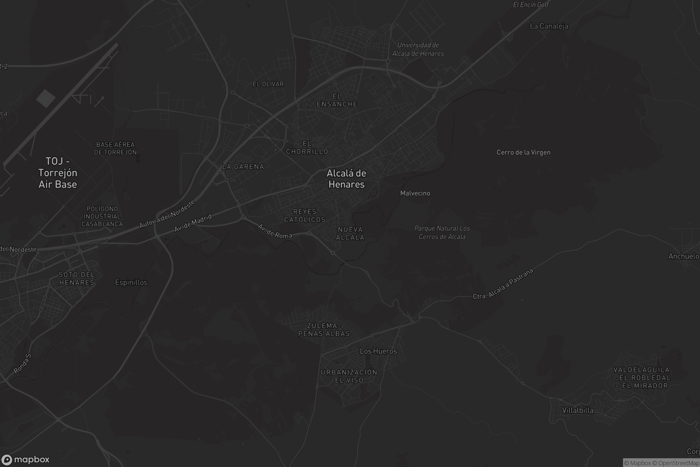 Mapa de Nueva Alcalá