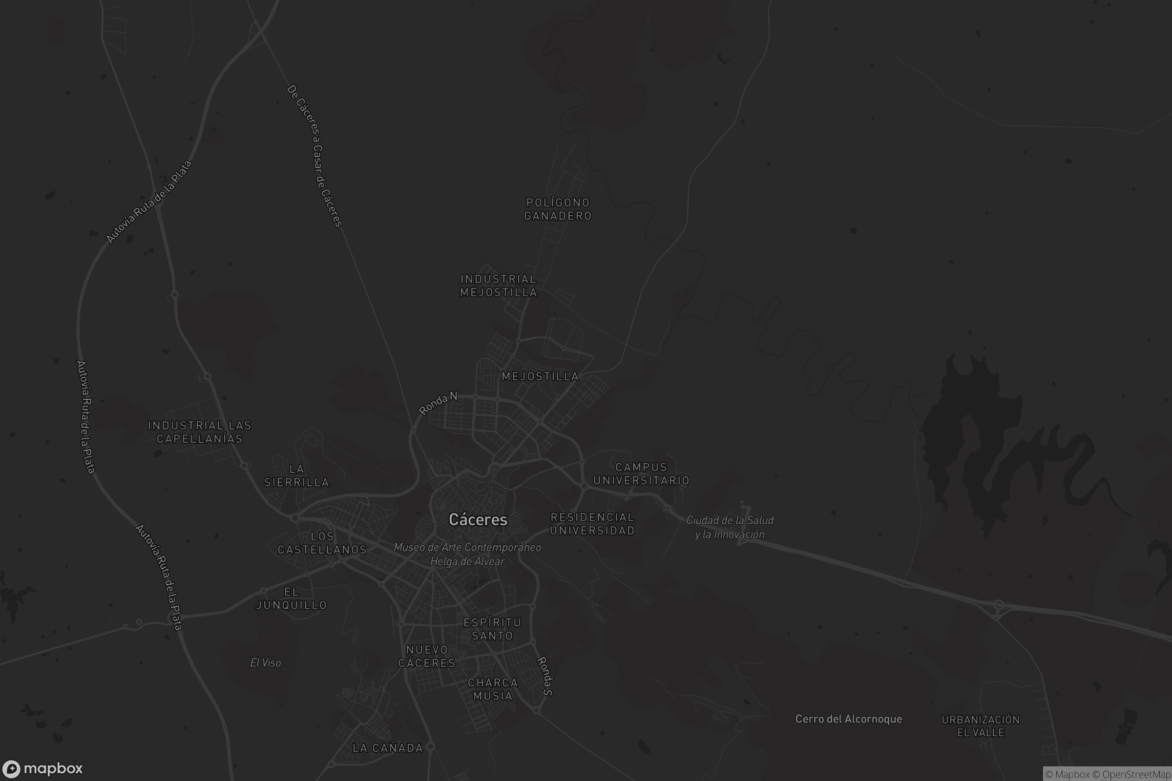 Mapa de Nueva Ciudad