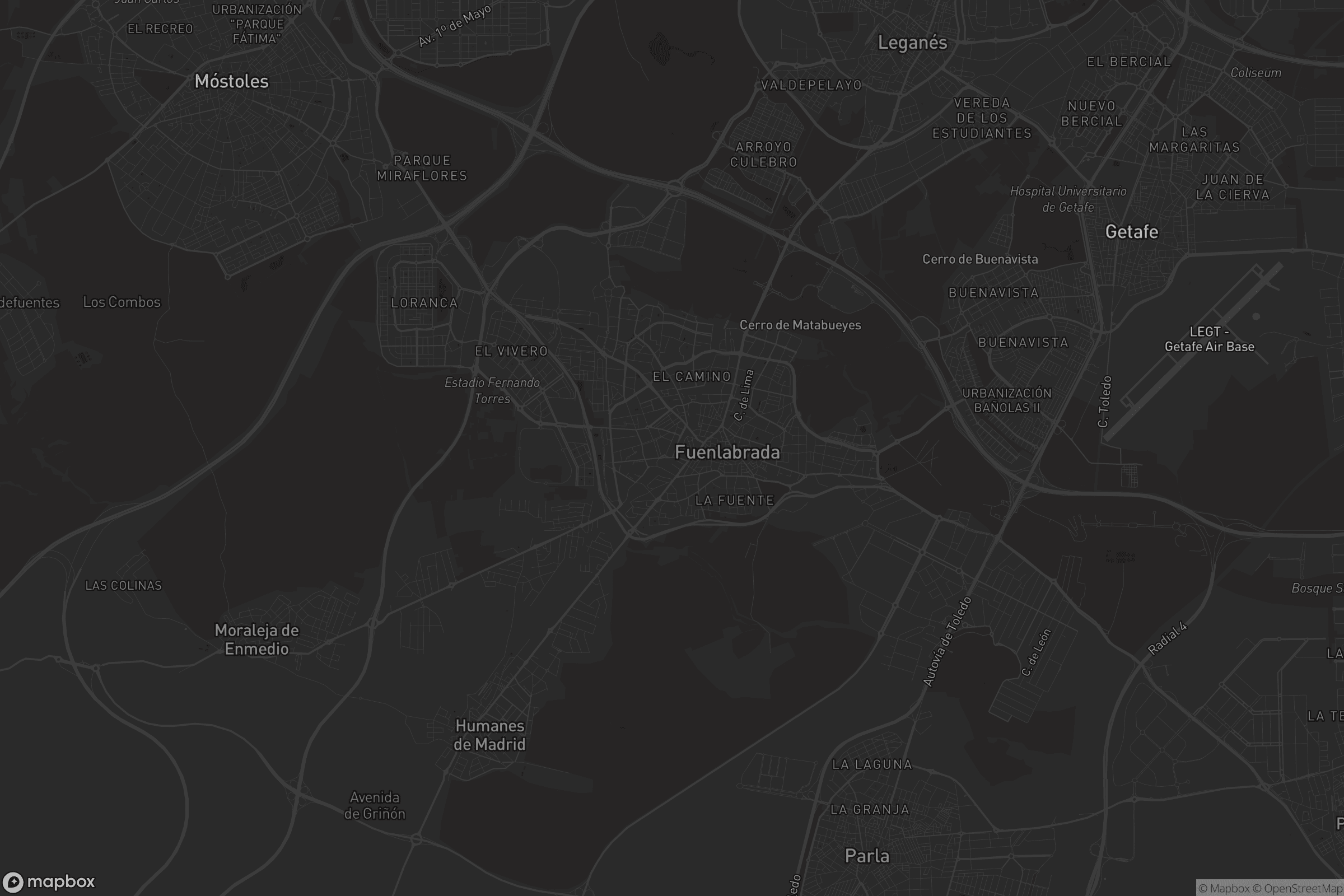 Mapa de Nuevo Centro