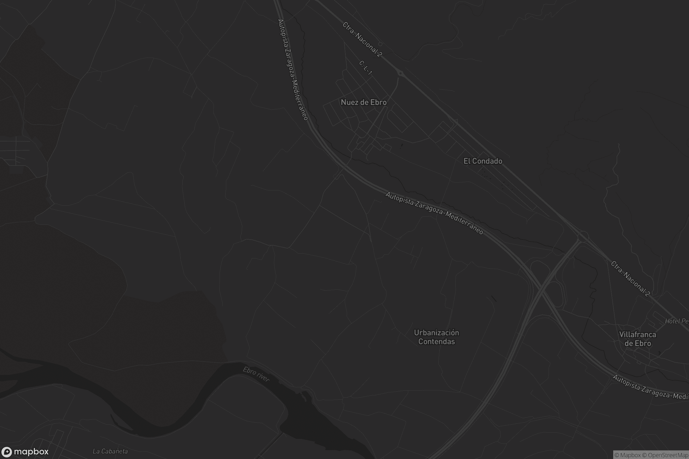 Mapa de Nuez de Ebro