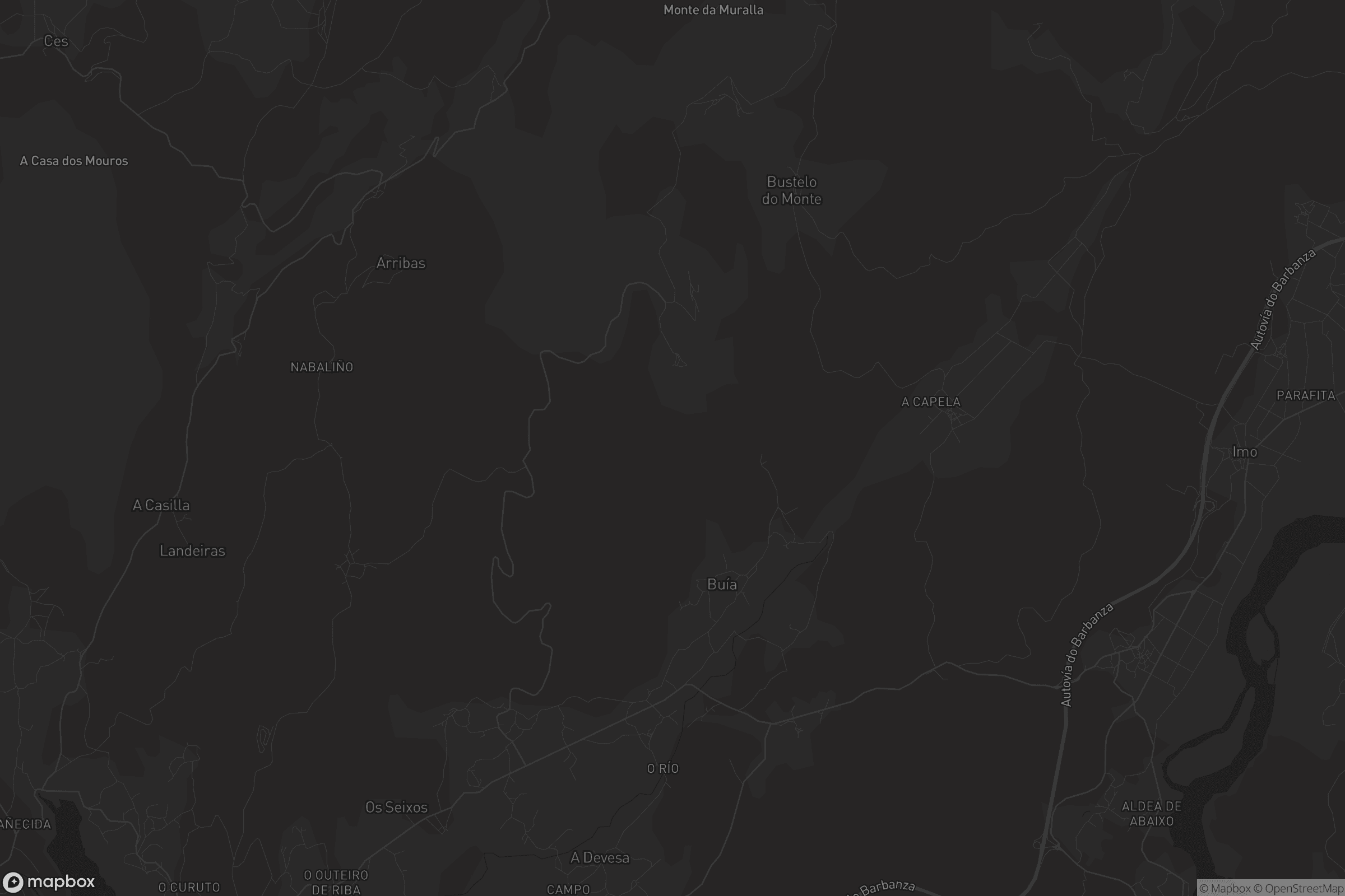 Mapa de O Araño