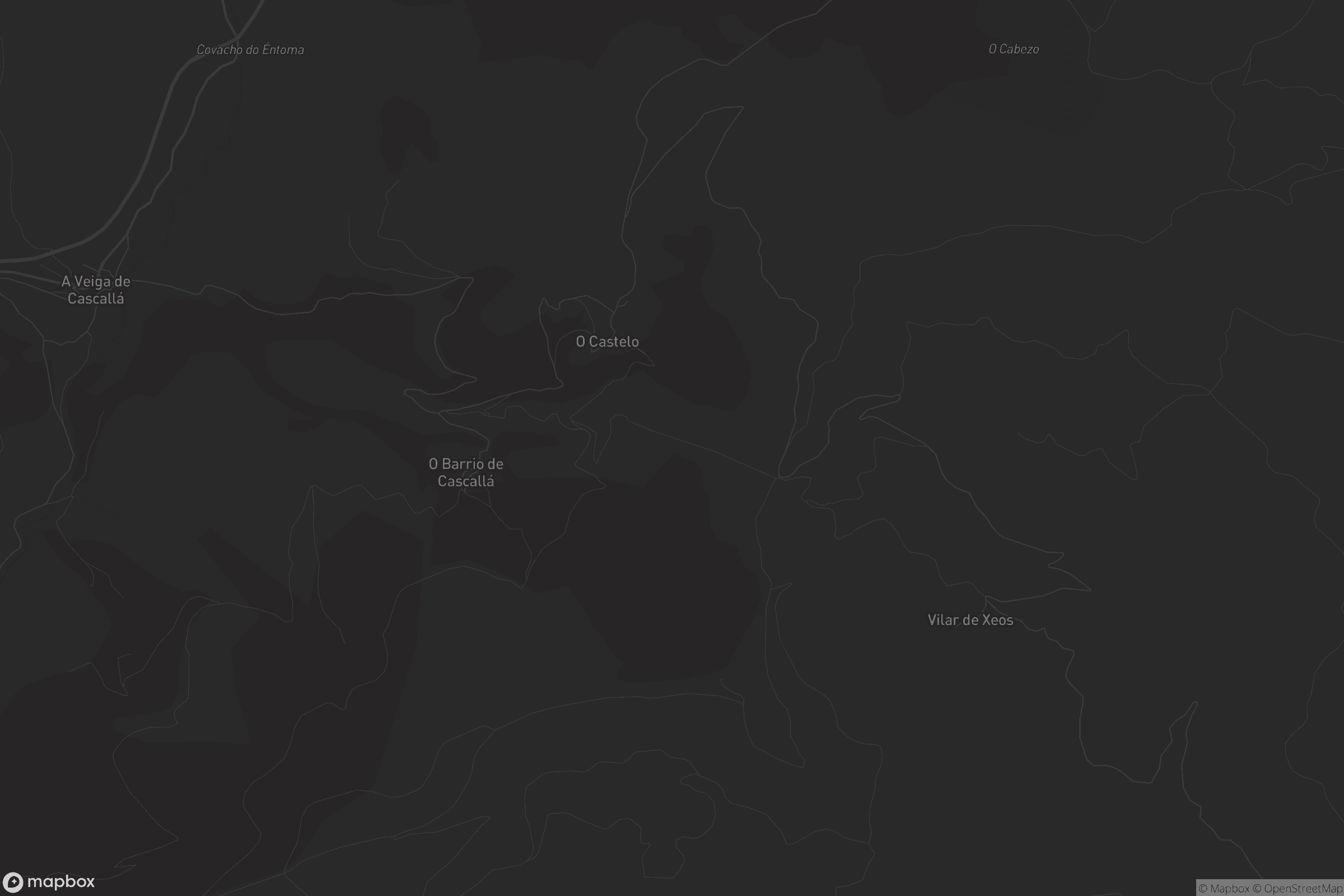Mapa de O Barrio de Cascallá