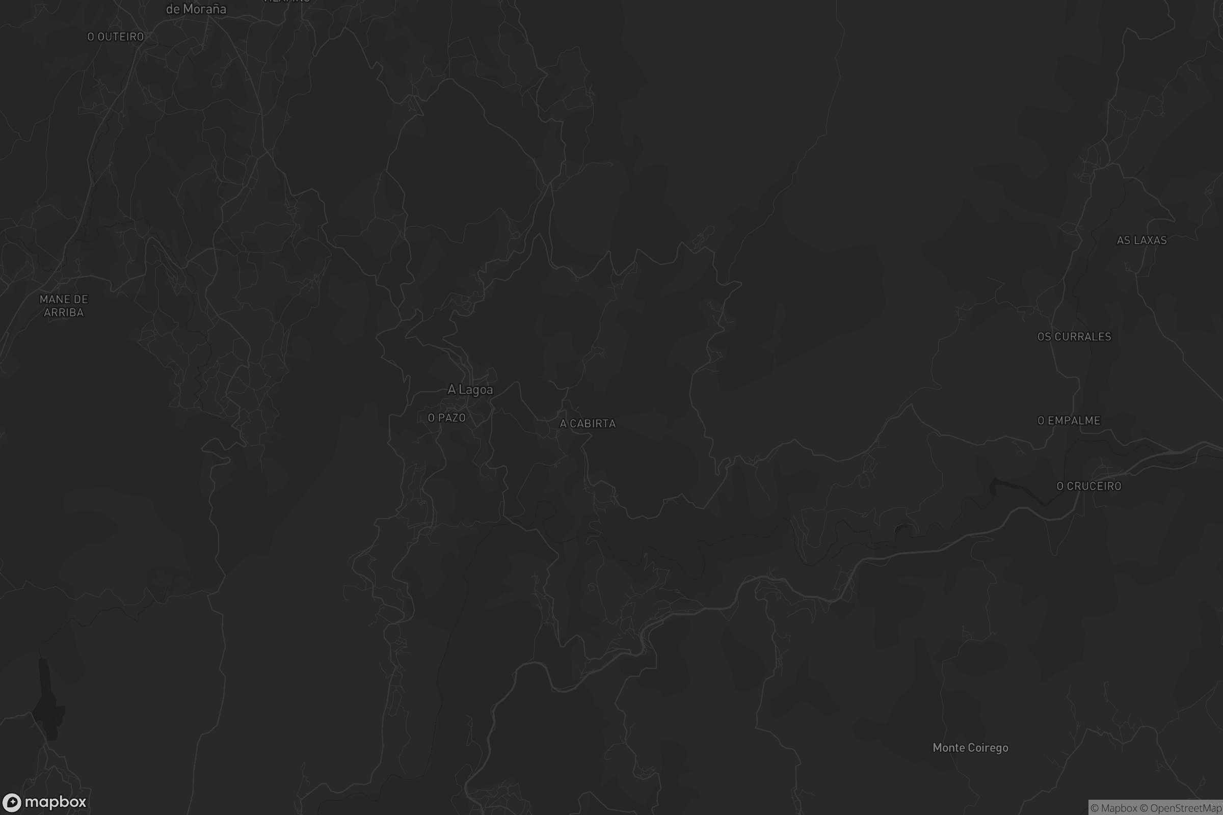 Mapa de O Campo Lameiro