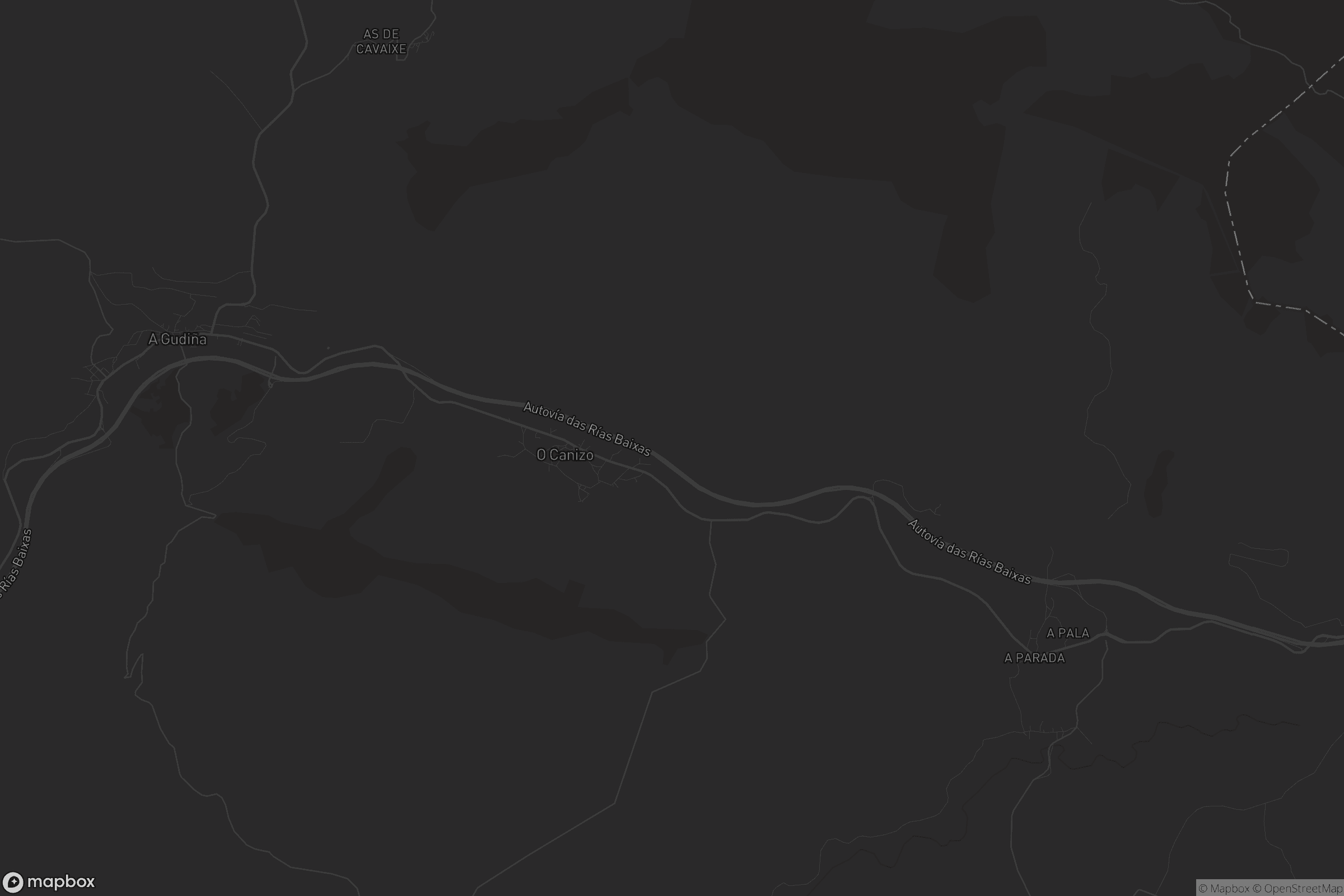 Mapa de O Canizo