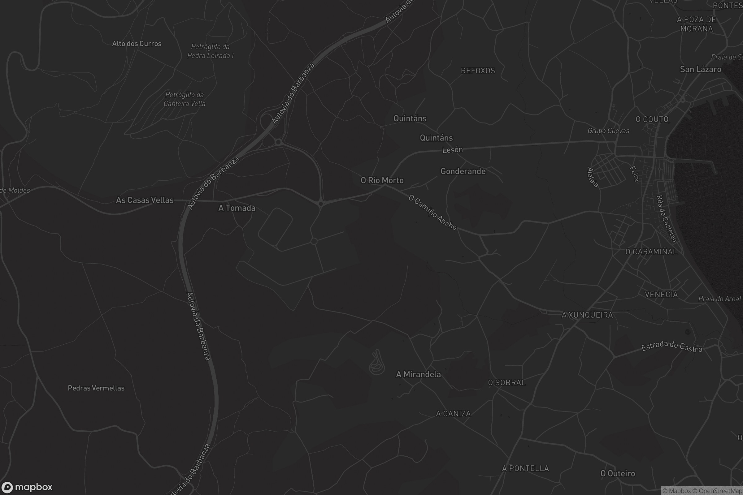 Mapa de O Caramiñal