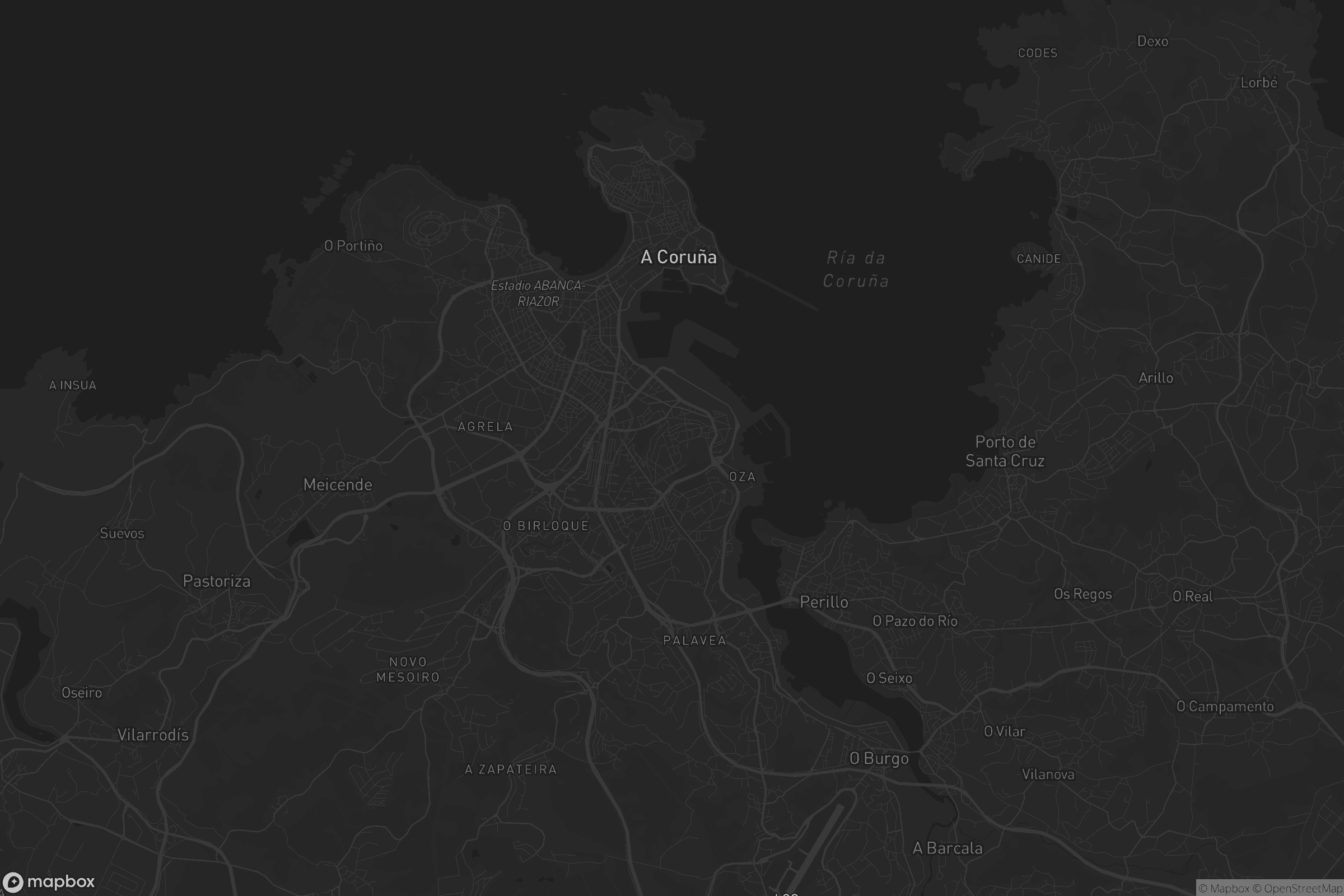 Mapa de O Castrillón