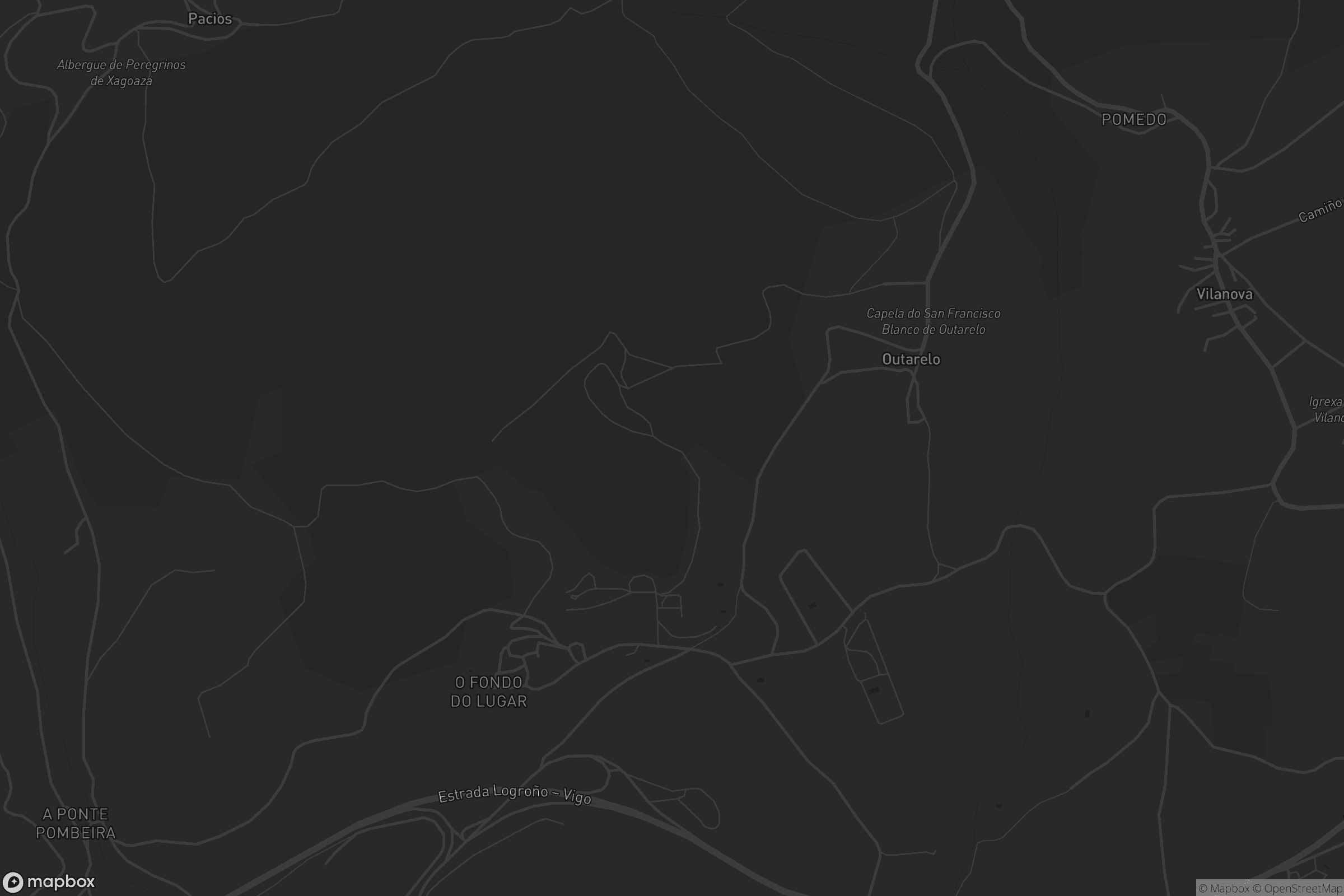 Mapa de O Castro de Valdeorras