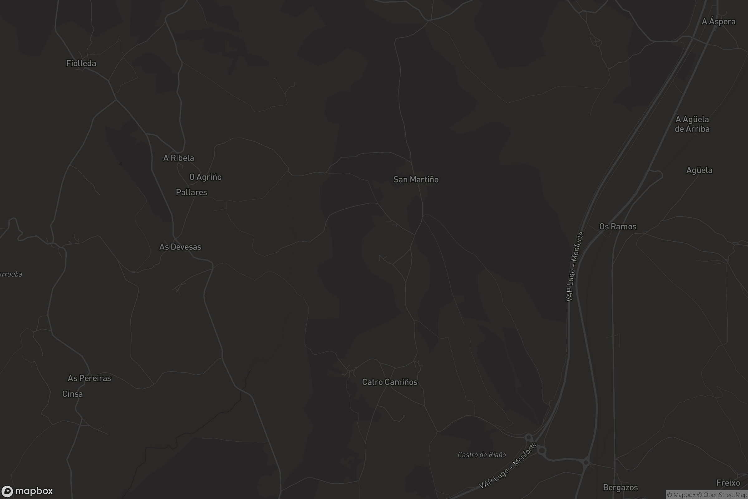 Mapa de O Chao do Fabeiro