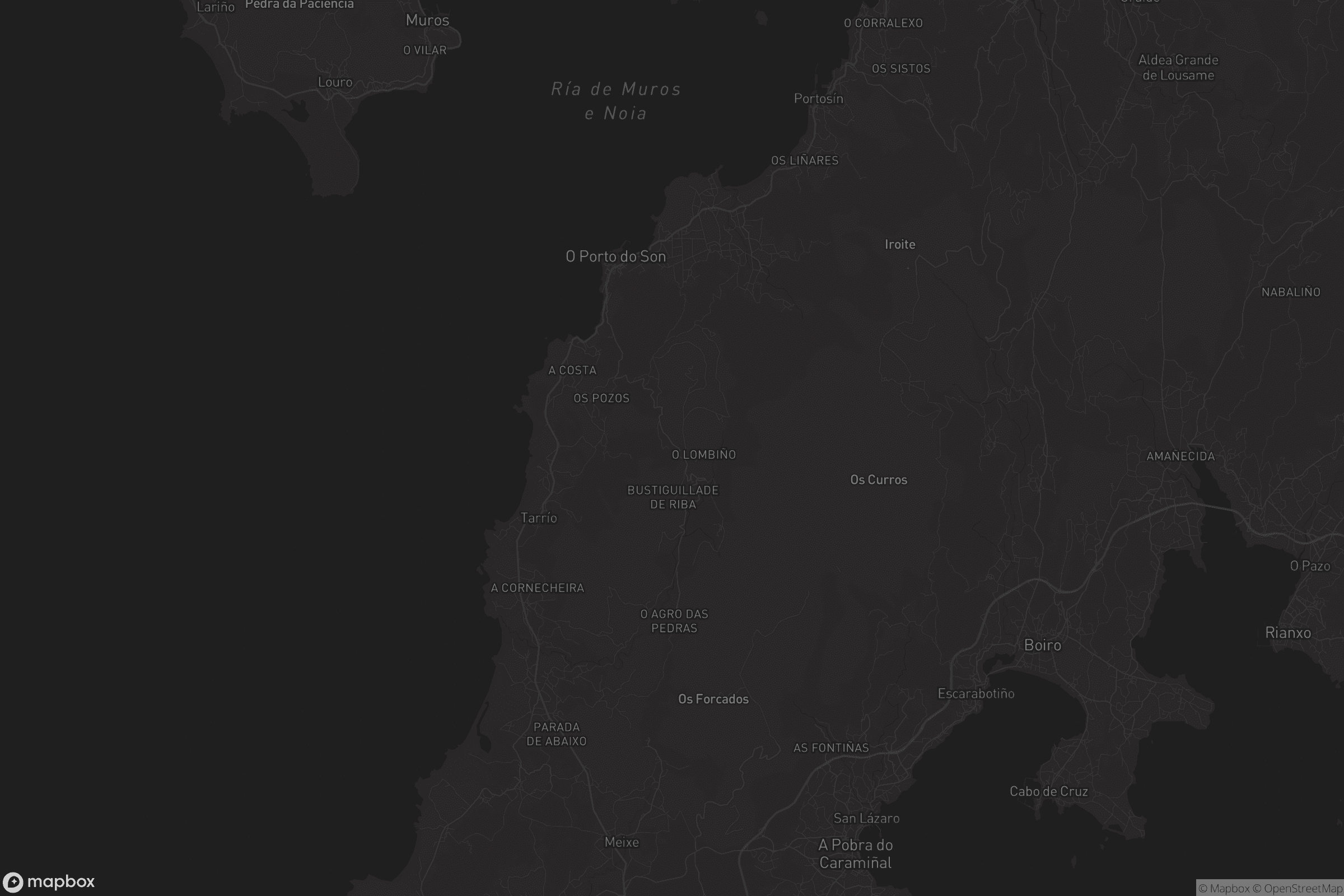 Mapa de O Porto do Son