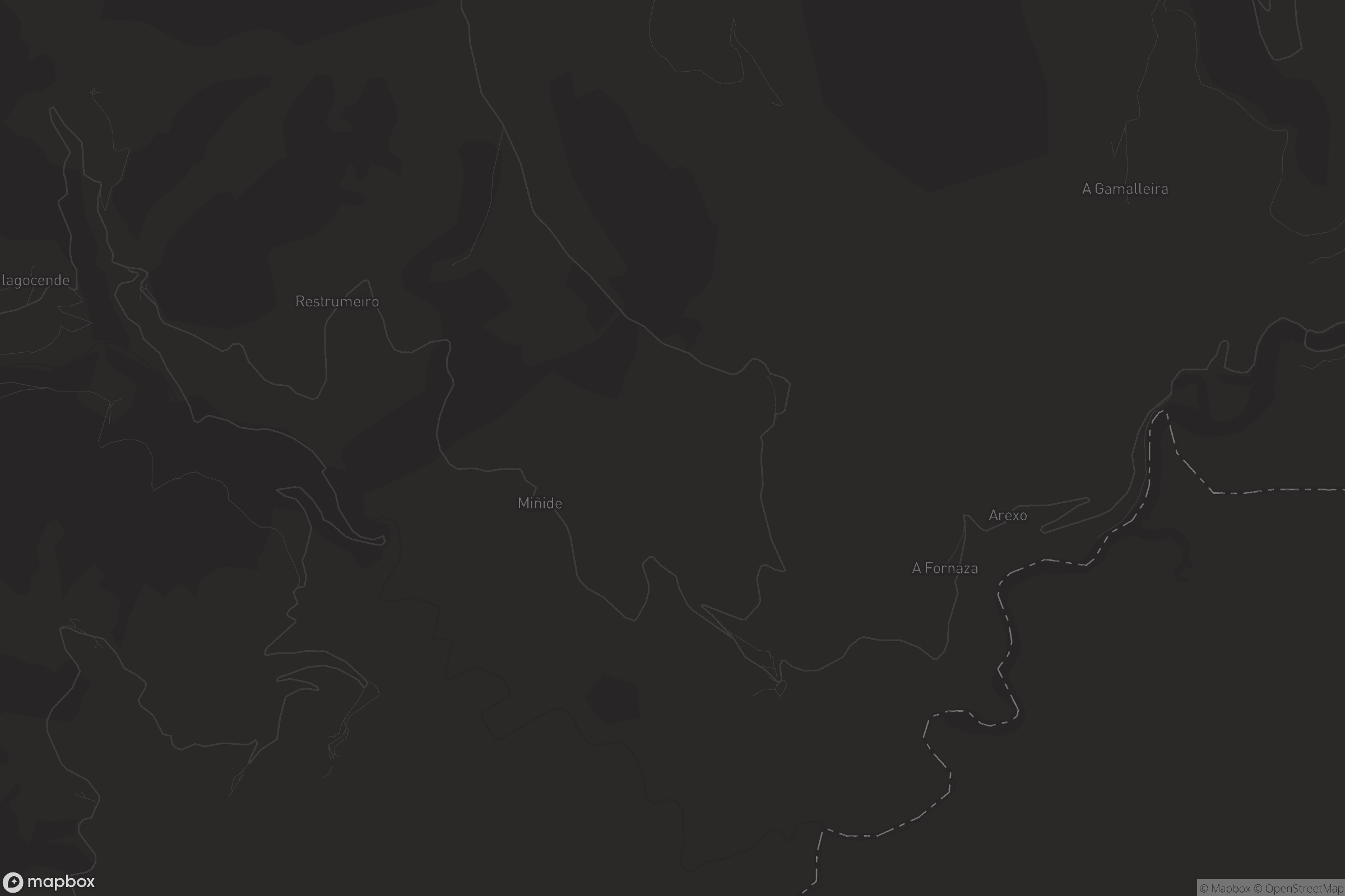 Mapa de O Vilar da Cuíña