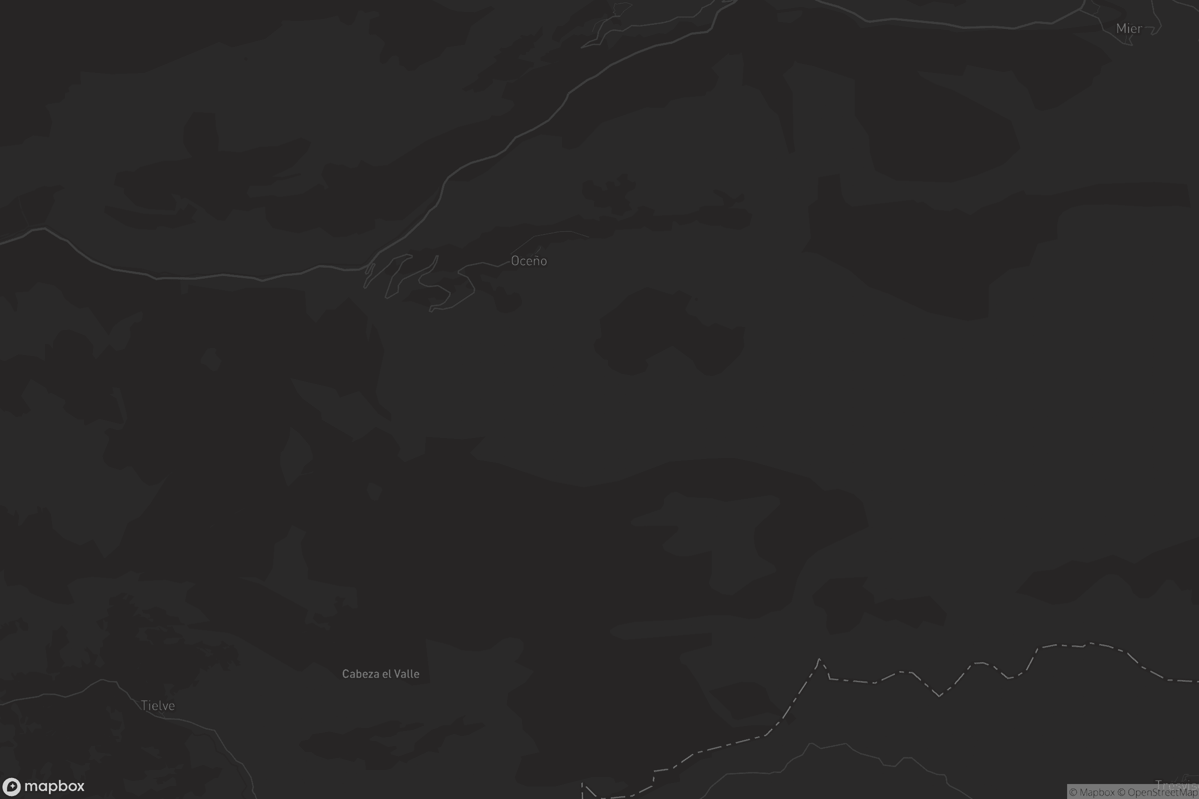 Mapa de Oceño