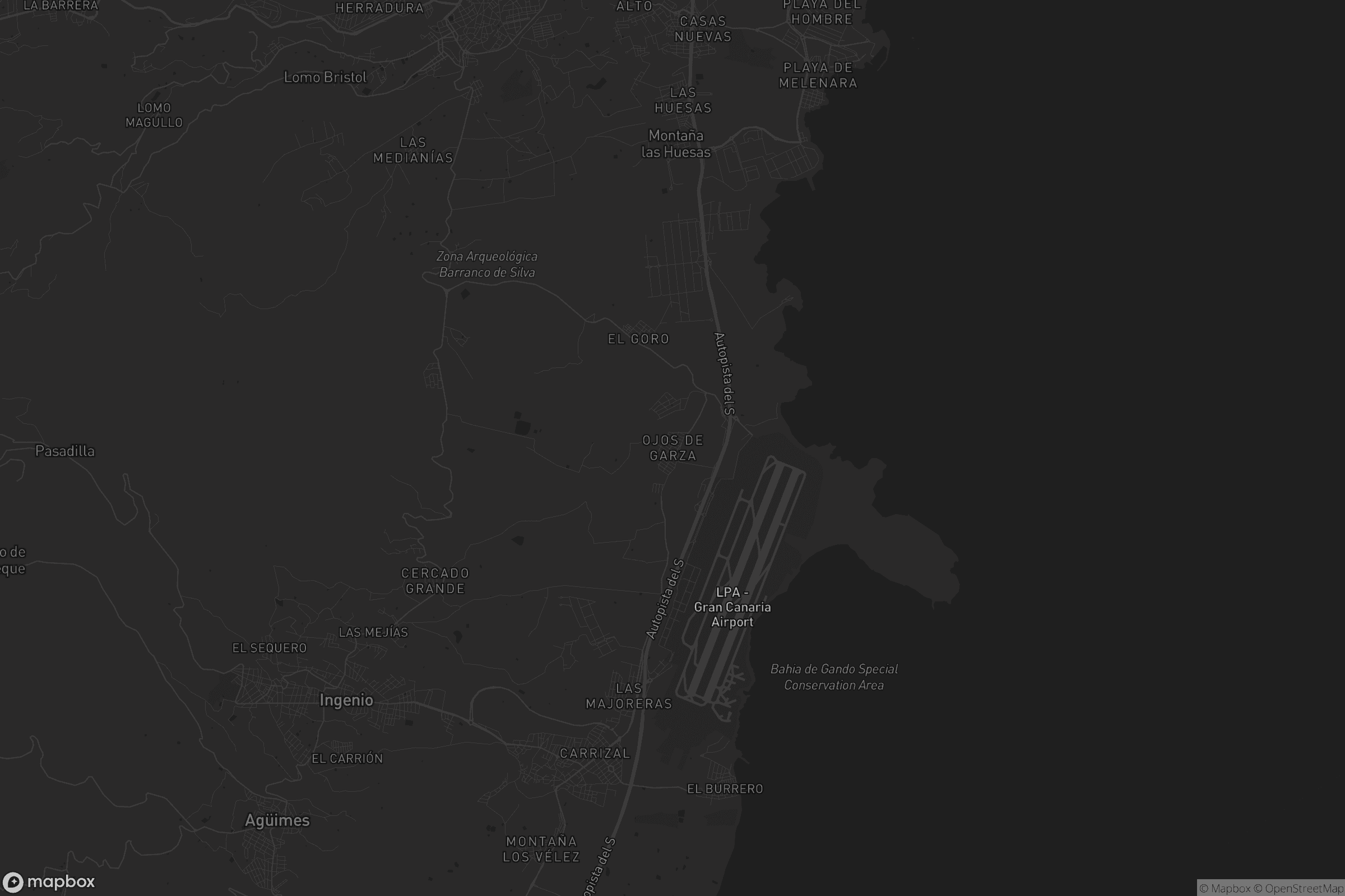 Mapa de Ojos de Garza