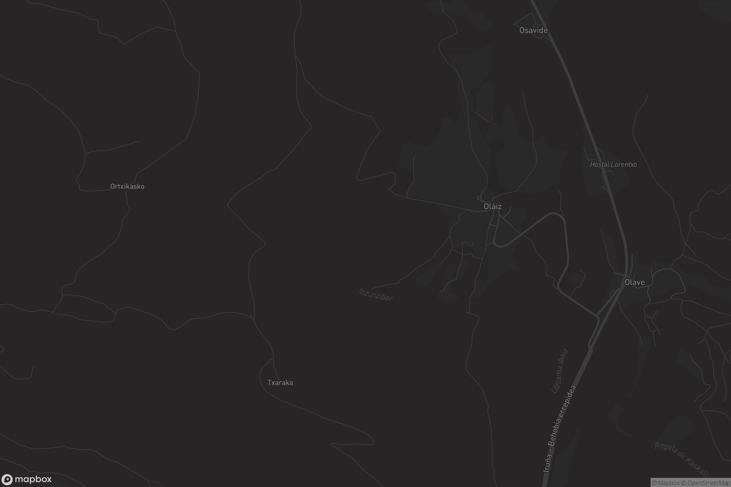 Mapa de Olaiz