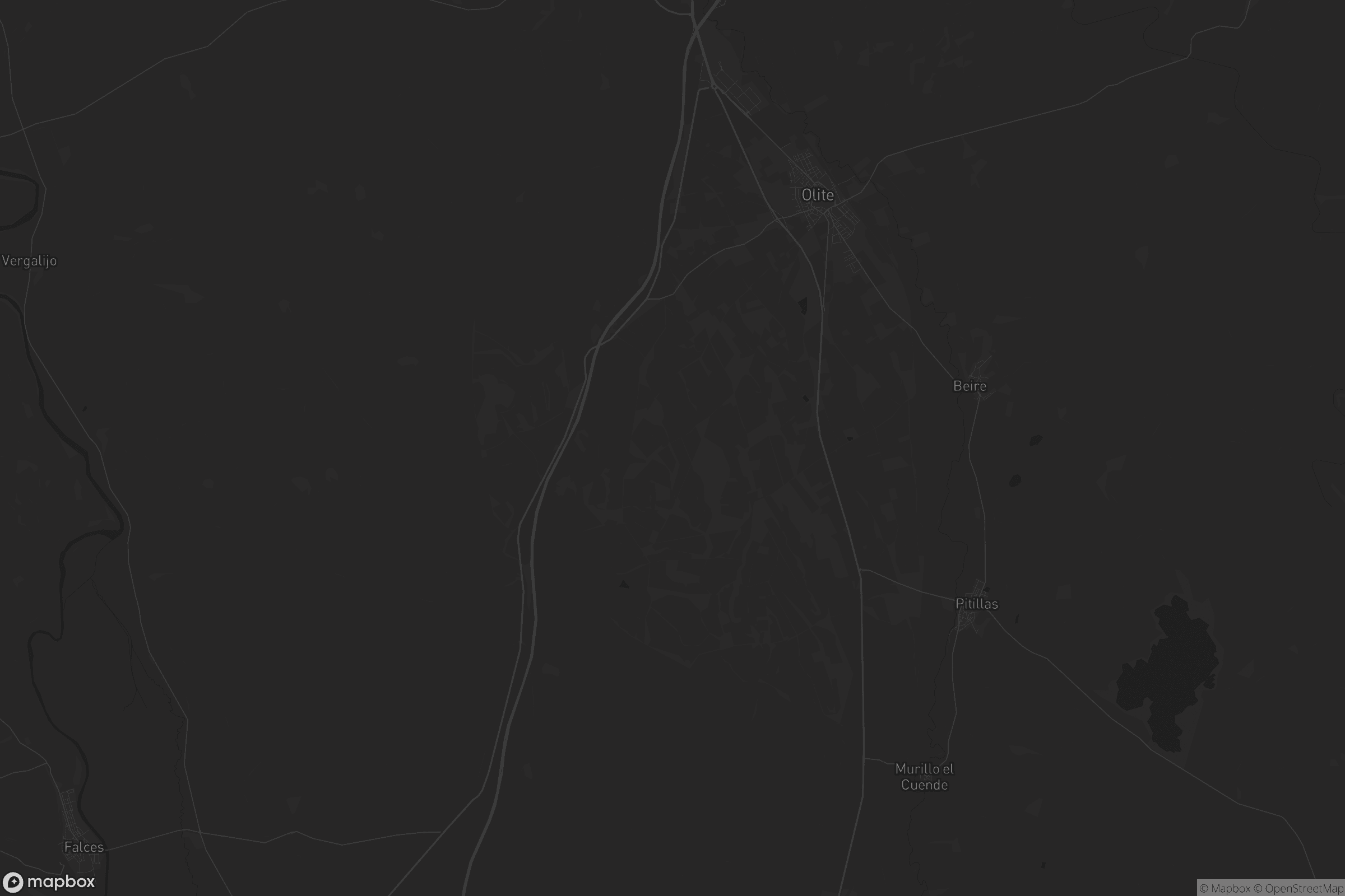 Mapa de Olite / Erriberri