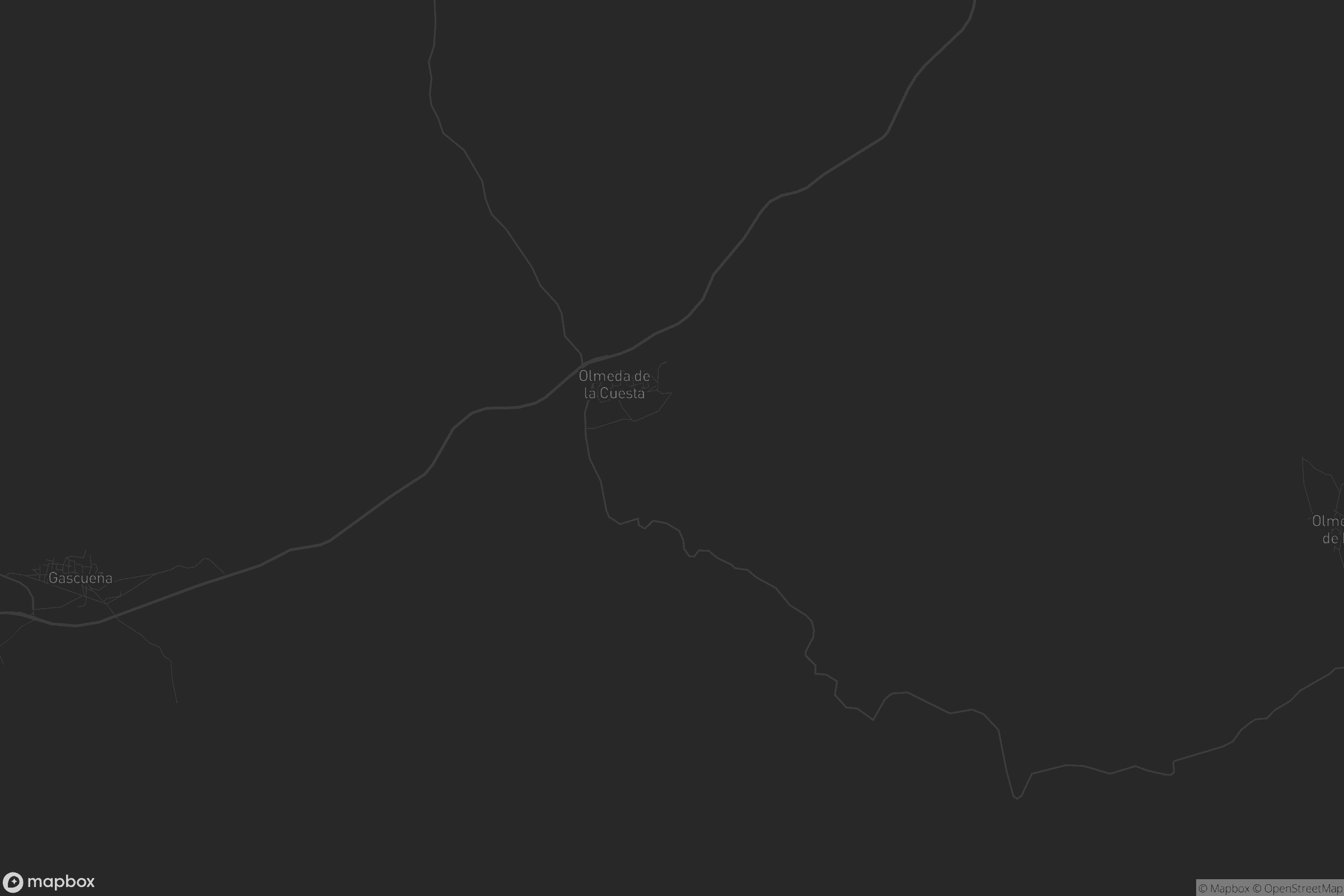 Mapa de Olmeda de la Cuesta