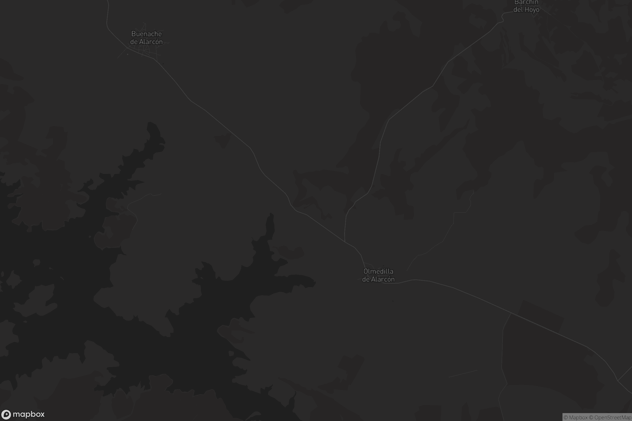 Mapa de Olmedilla de Alarcón