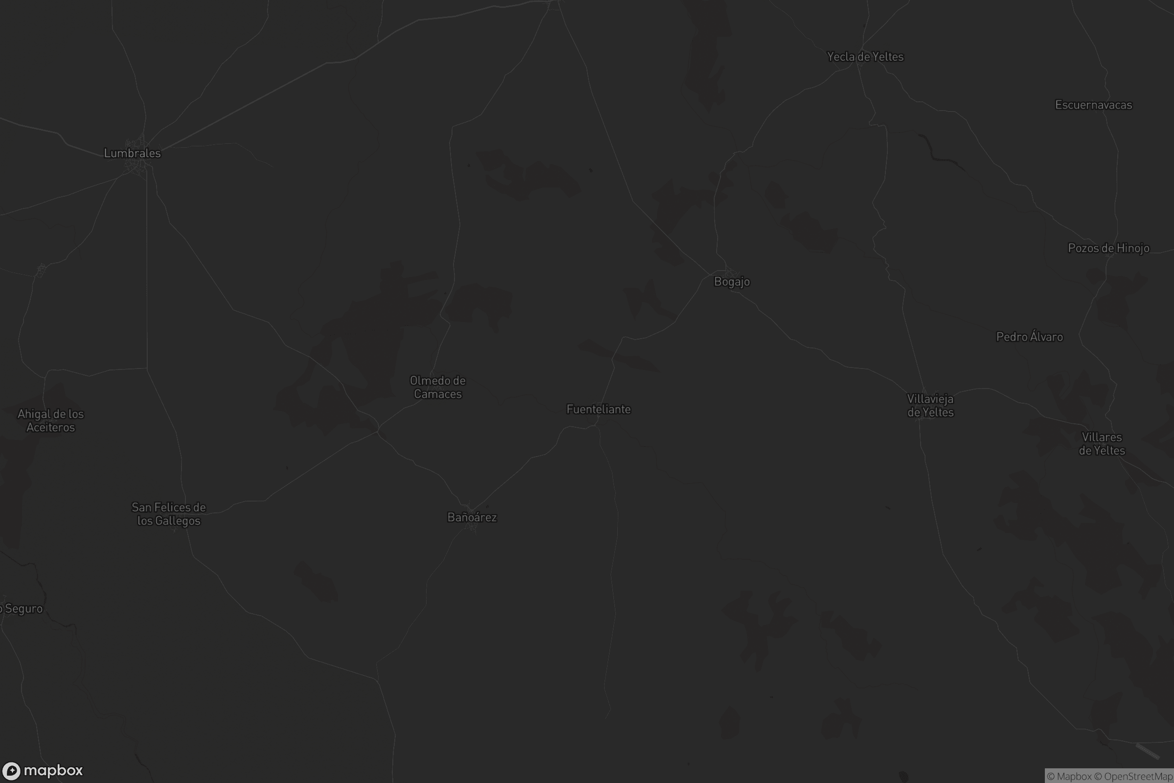 Mapa de Olmedo de Camaces