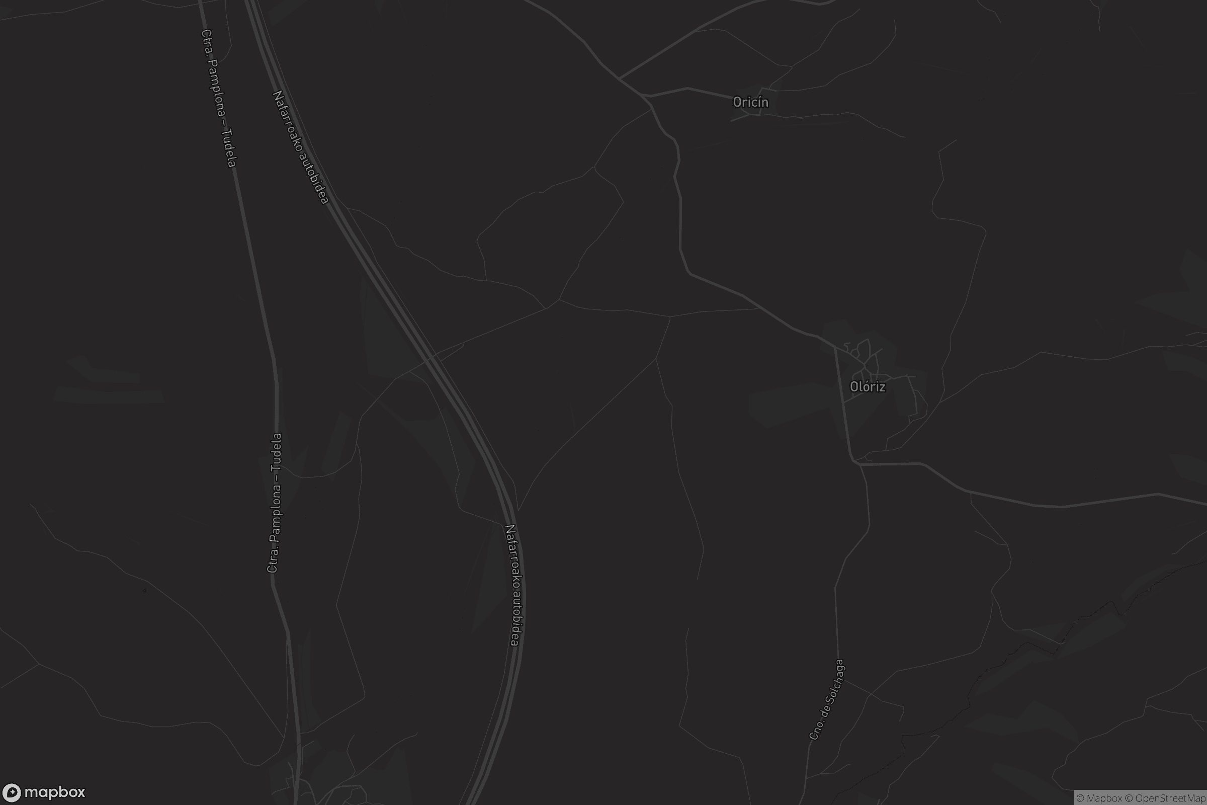 Mapa de Olóriz / Oloritz