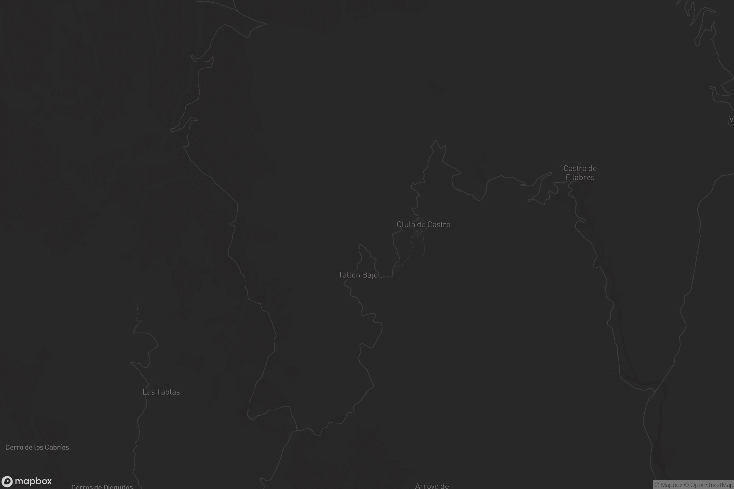 Mapa de Olula de Castro