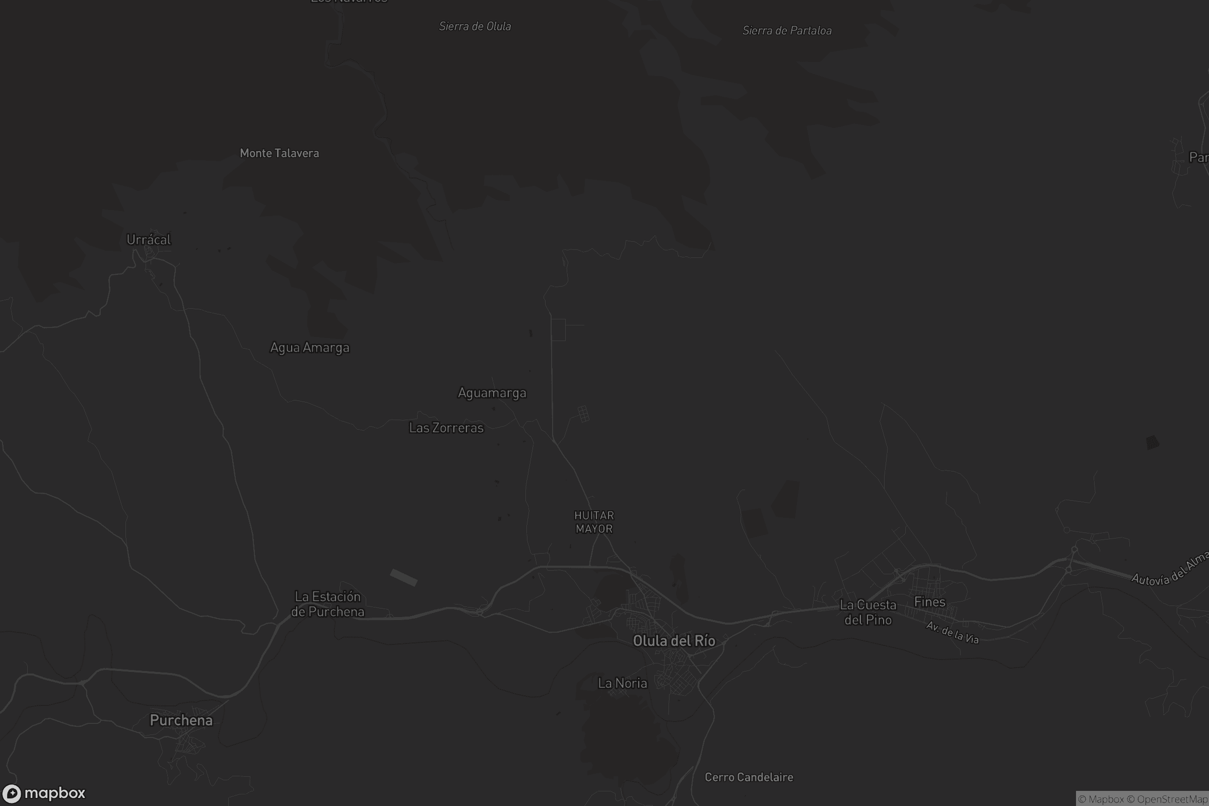 Mapa de Olula del Río