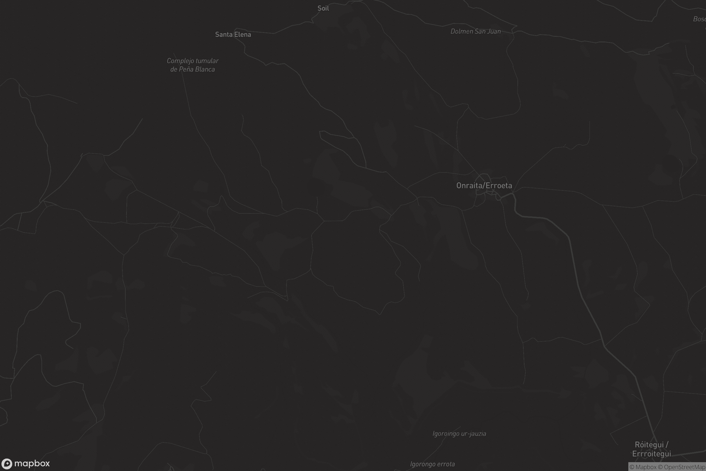 Mapa de Onraita / Erroeta