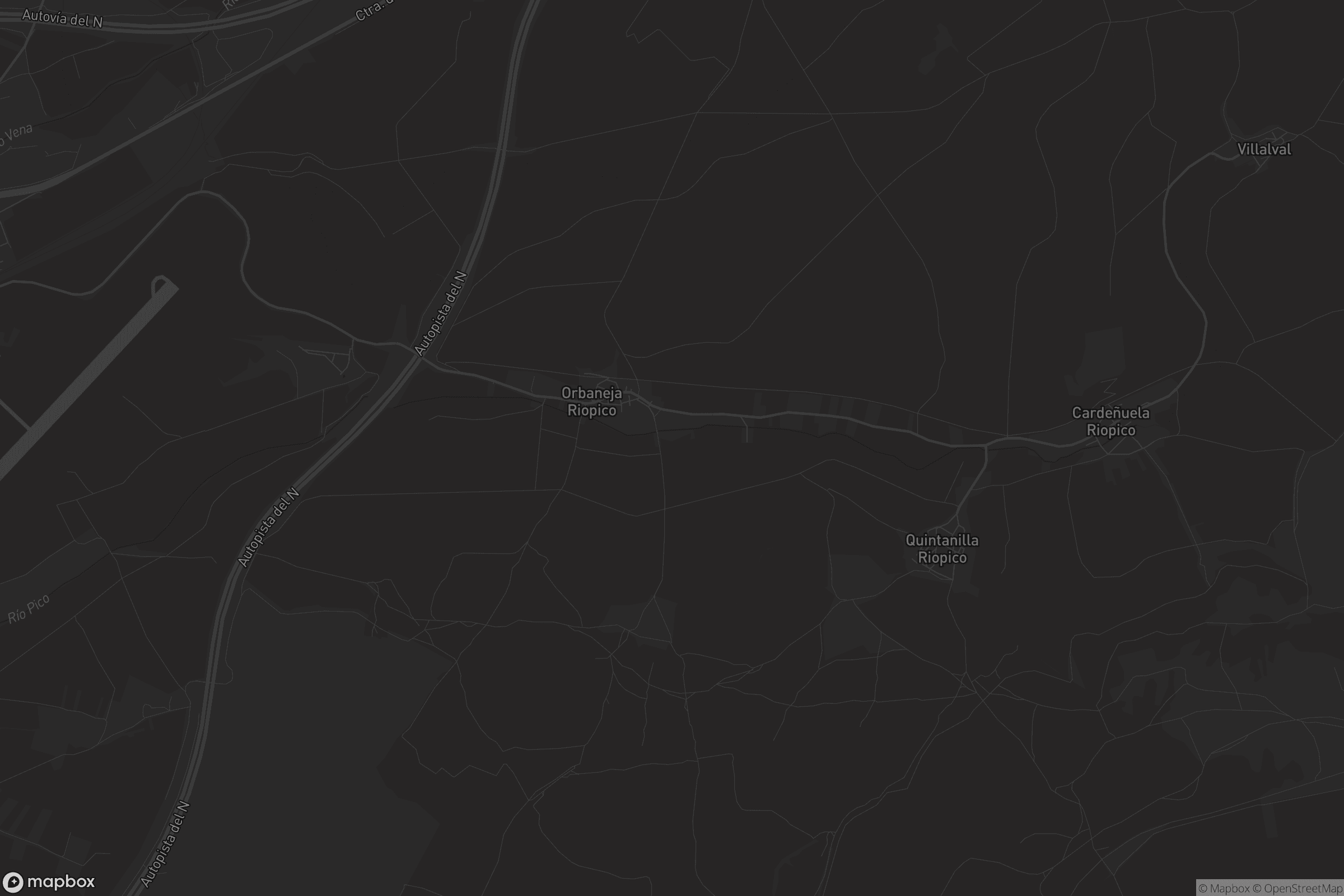 Mapa de Orbaneja Riopico