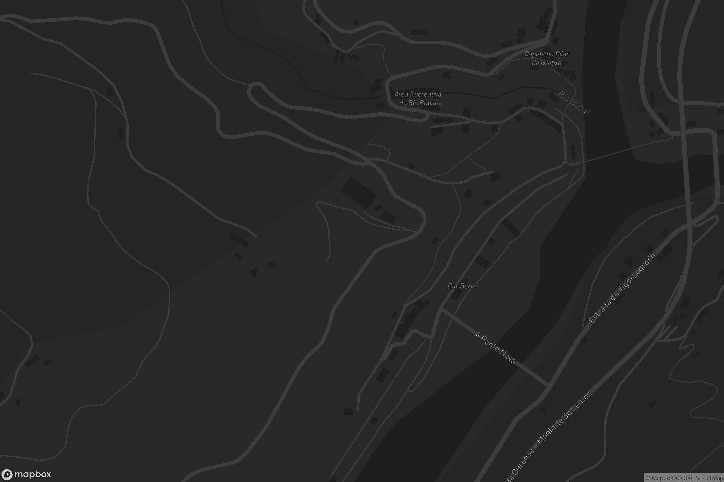 Mapa de Os Peares
