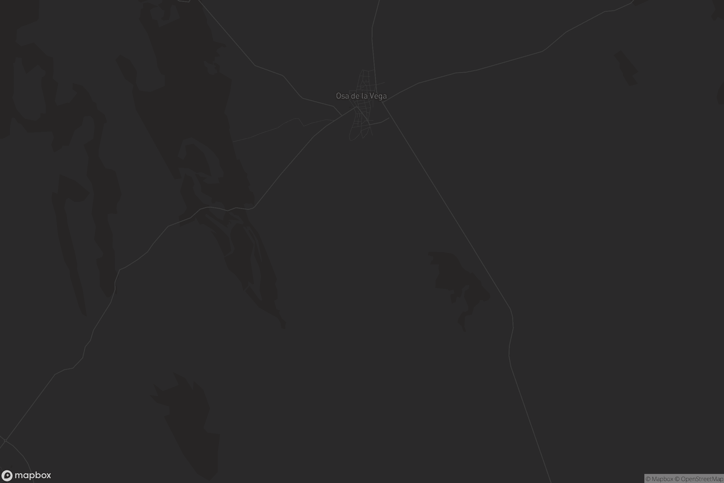 Mapa de Osa de la Vega