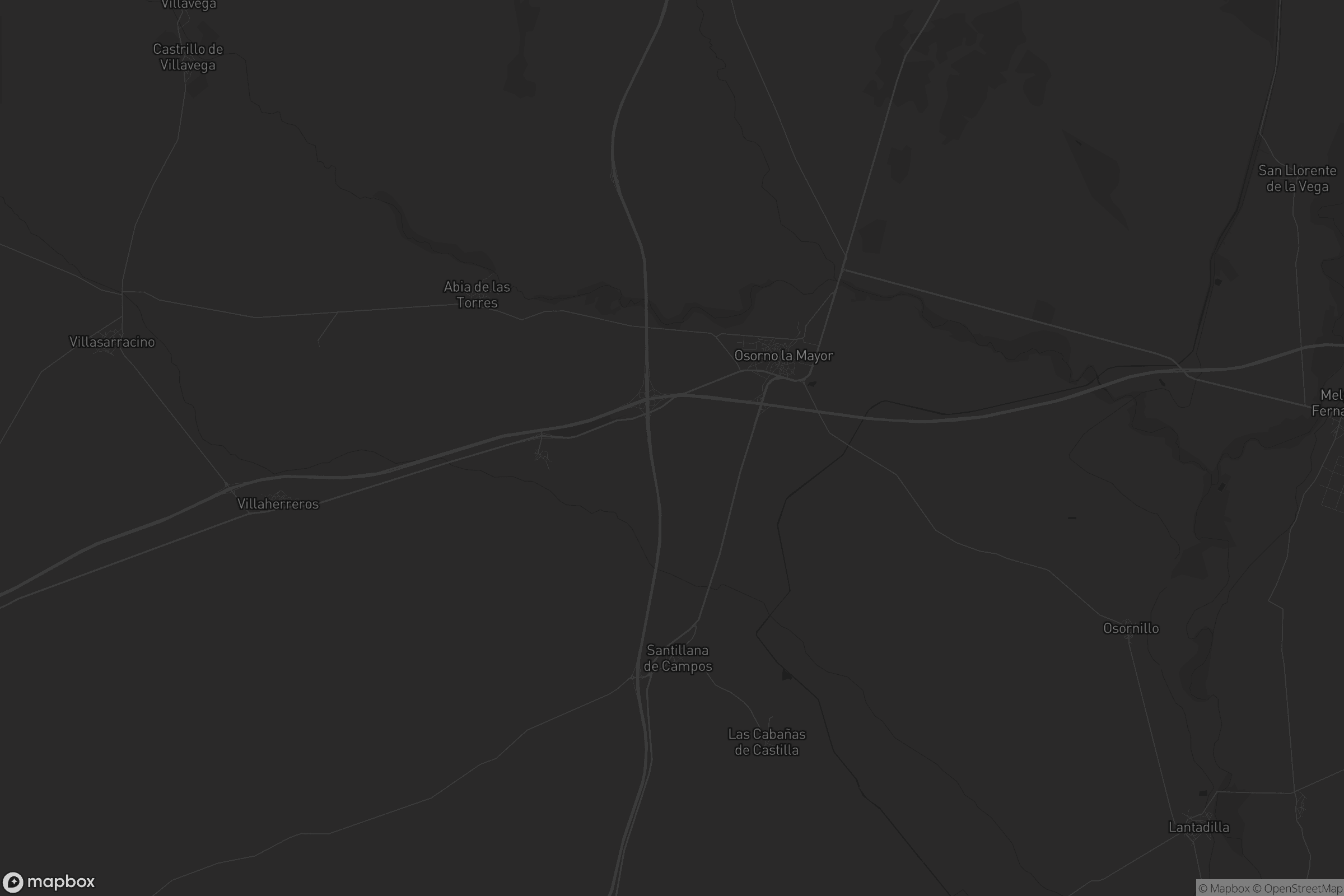 Mapa de Osorno la Mayor