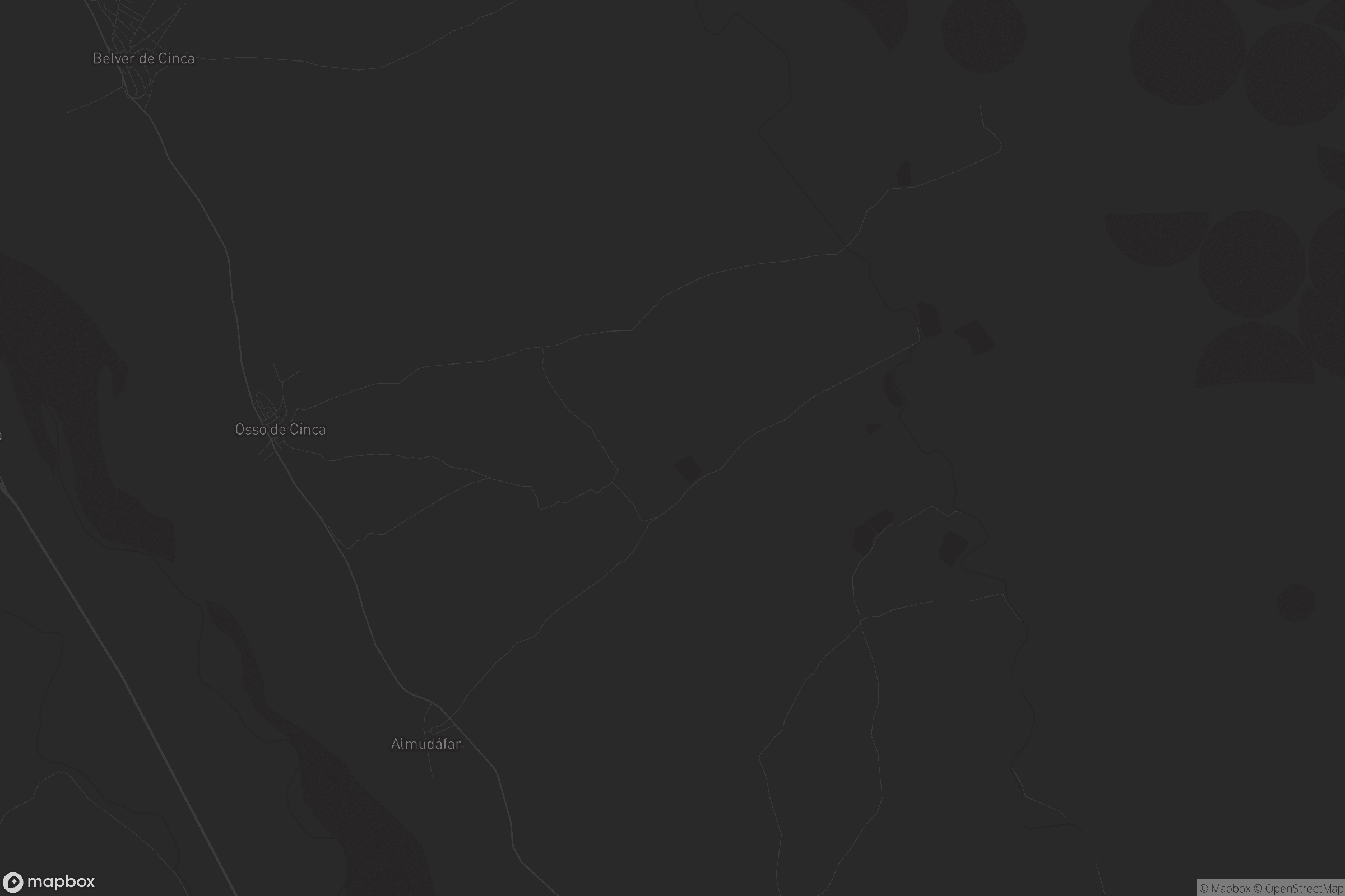 Mapa de Osso de Cinca
