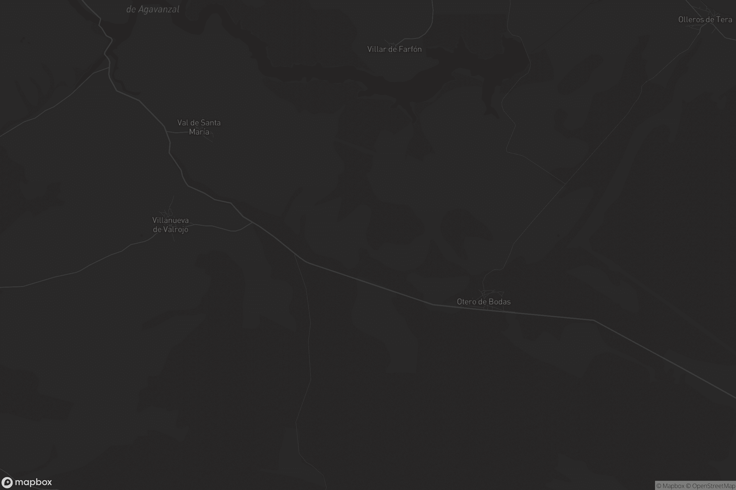 Mapa de Otero de Bodas