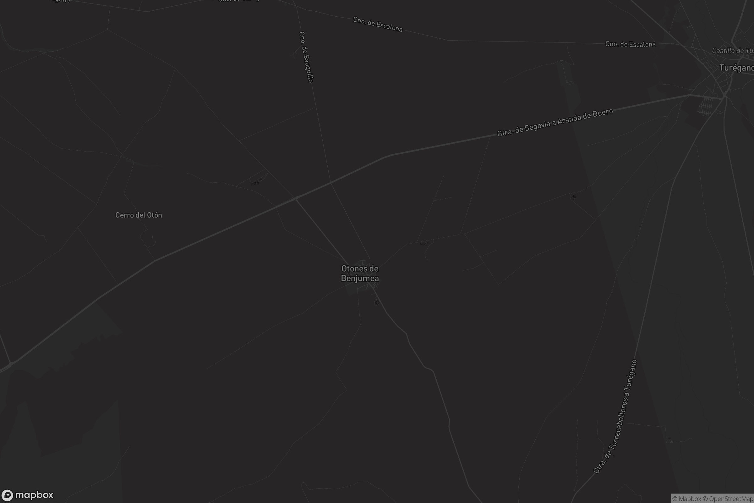 Mapa de Otones de Benjumea