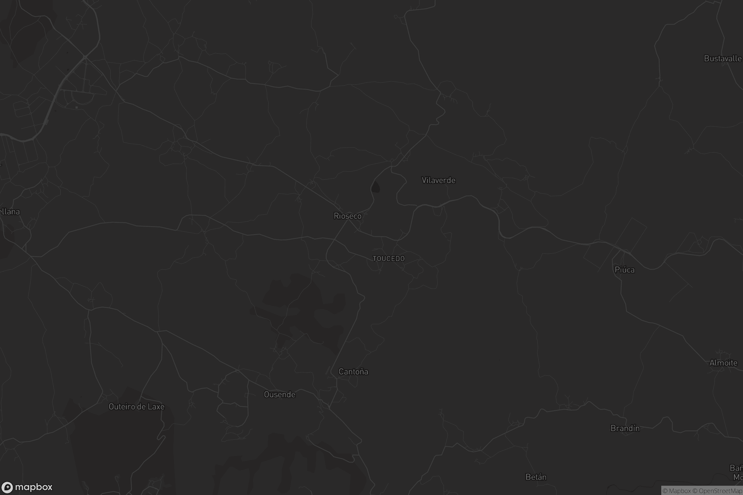 Mapa de Paderne de Allariz