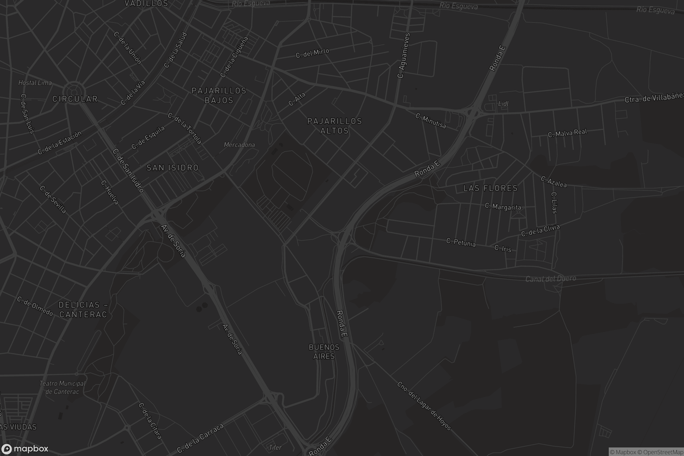 Mapa de Pajarillos Altos