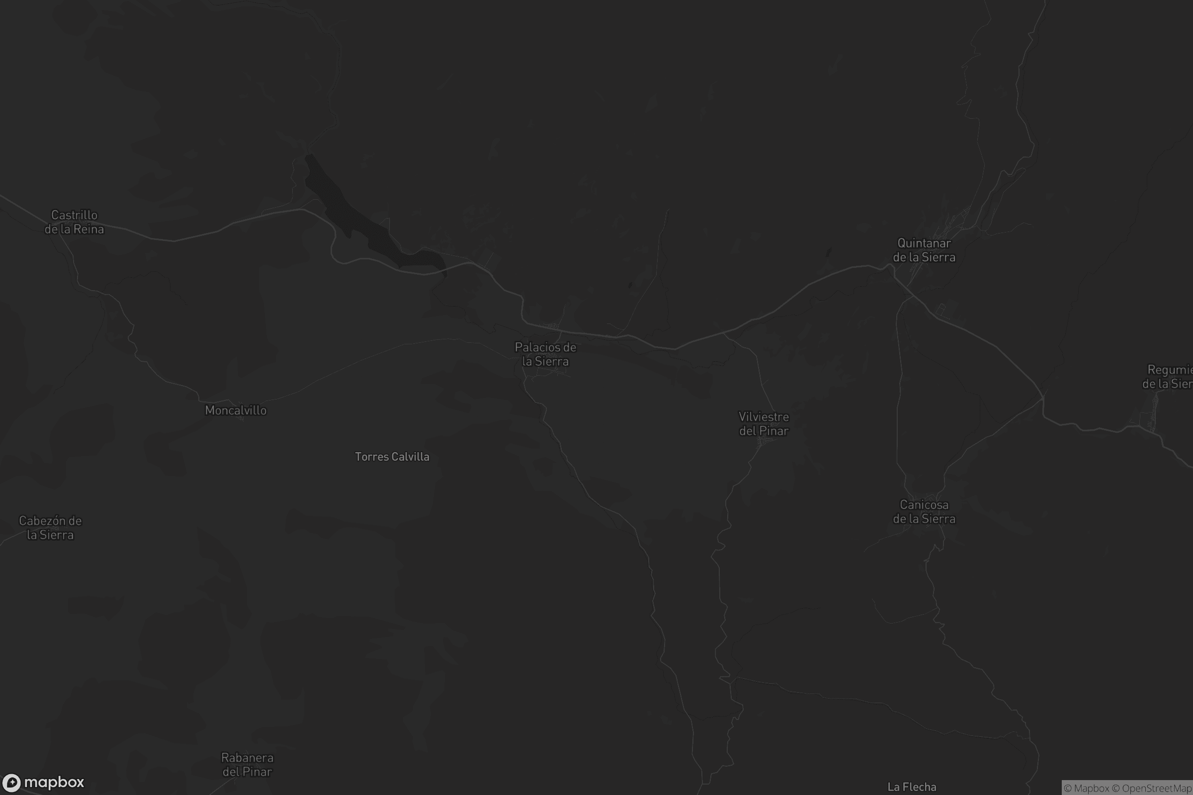 Mapa de Palacios de la Sierra