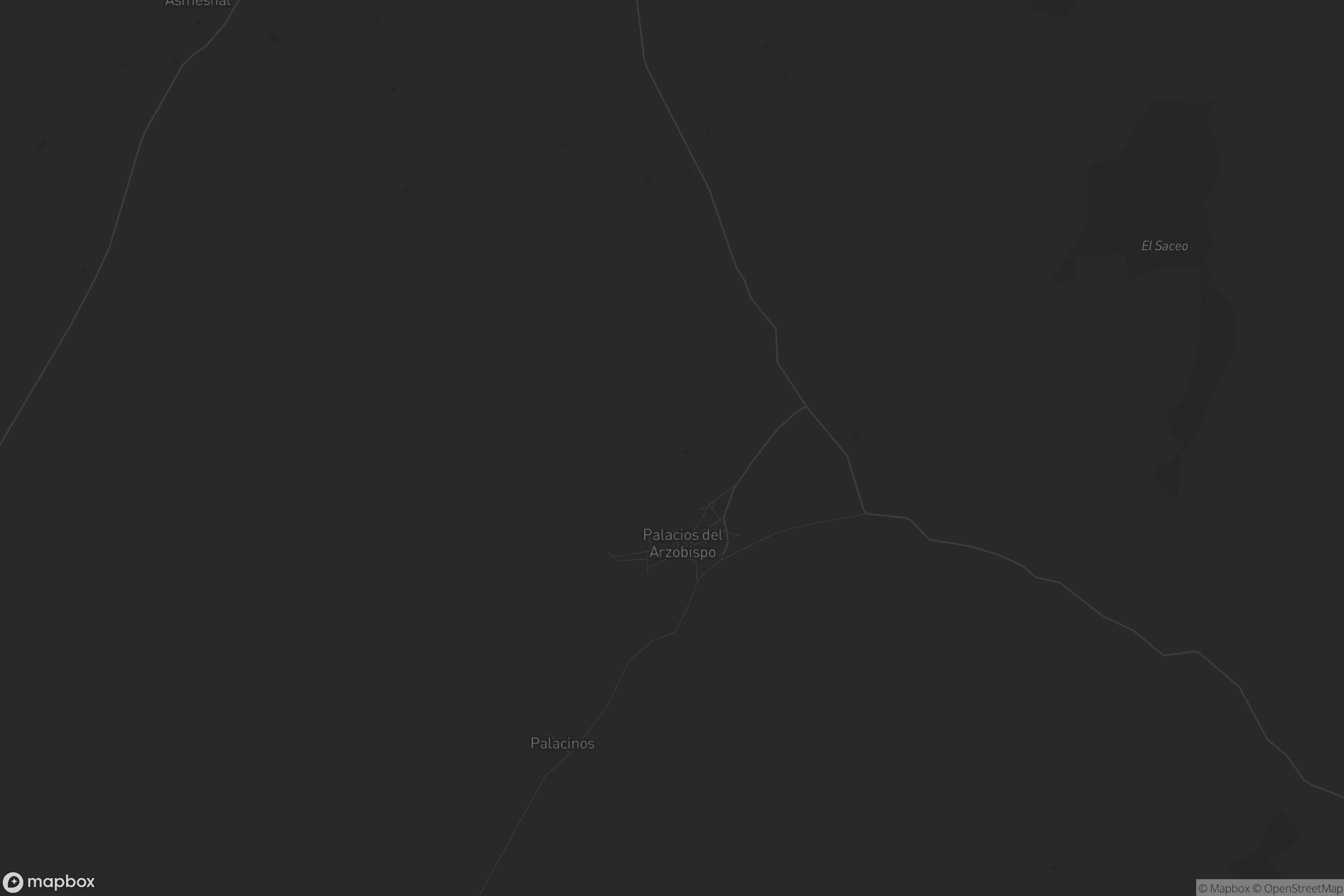 Mapa de Palacios del Arzobispo