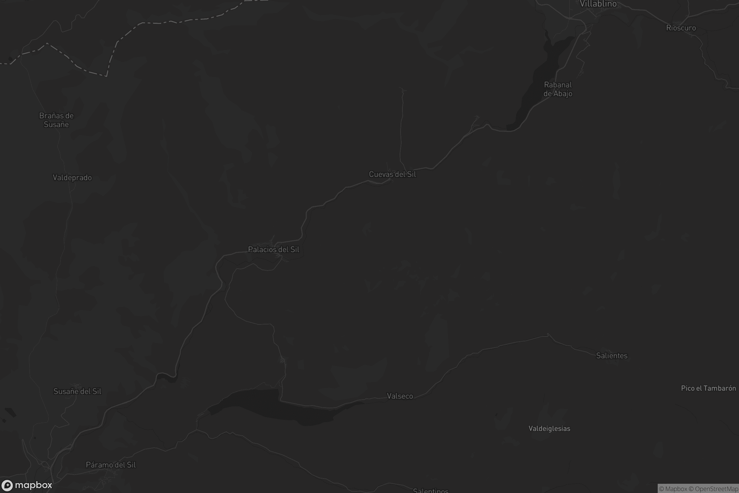 Mapa de Palacios del Sil