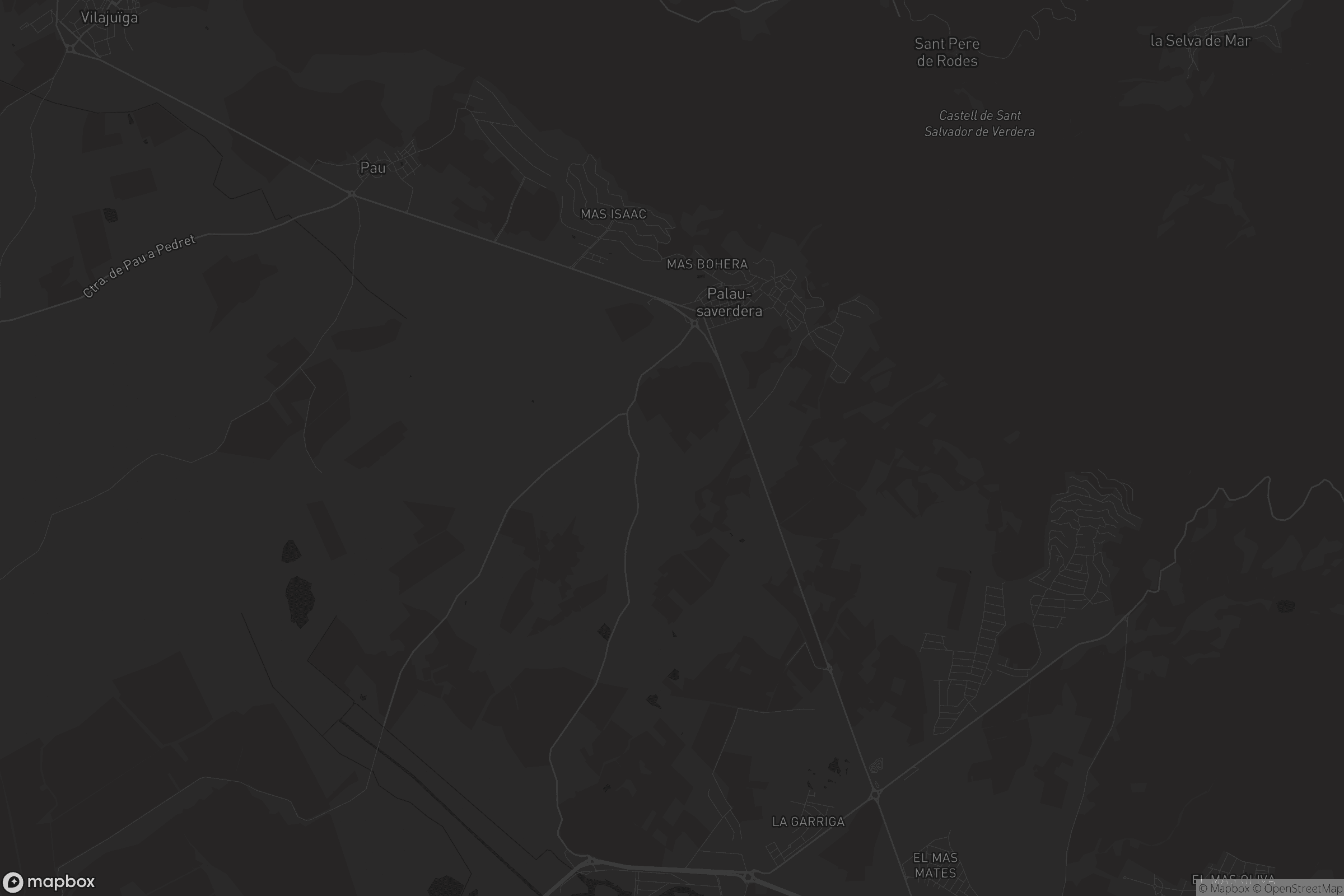 Mapa de Palau-saverdera