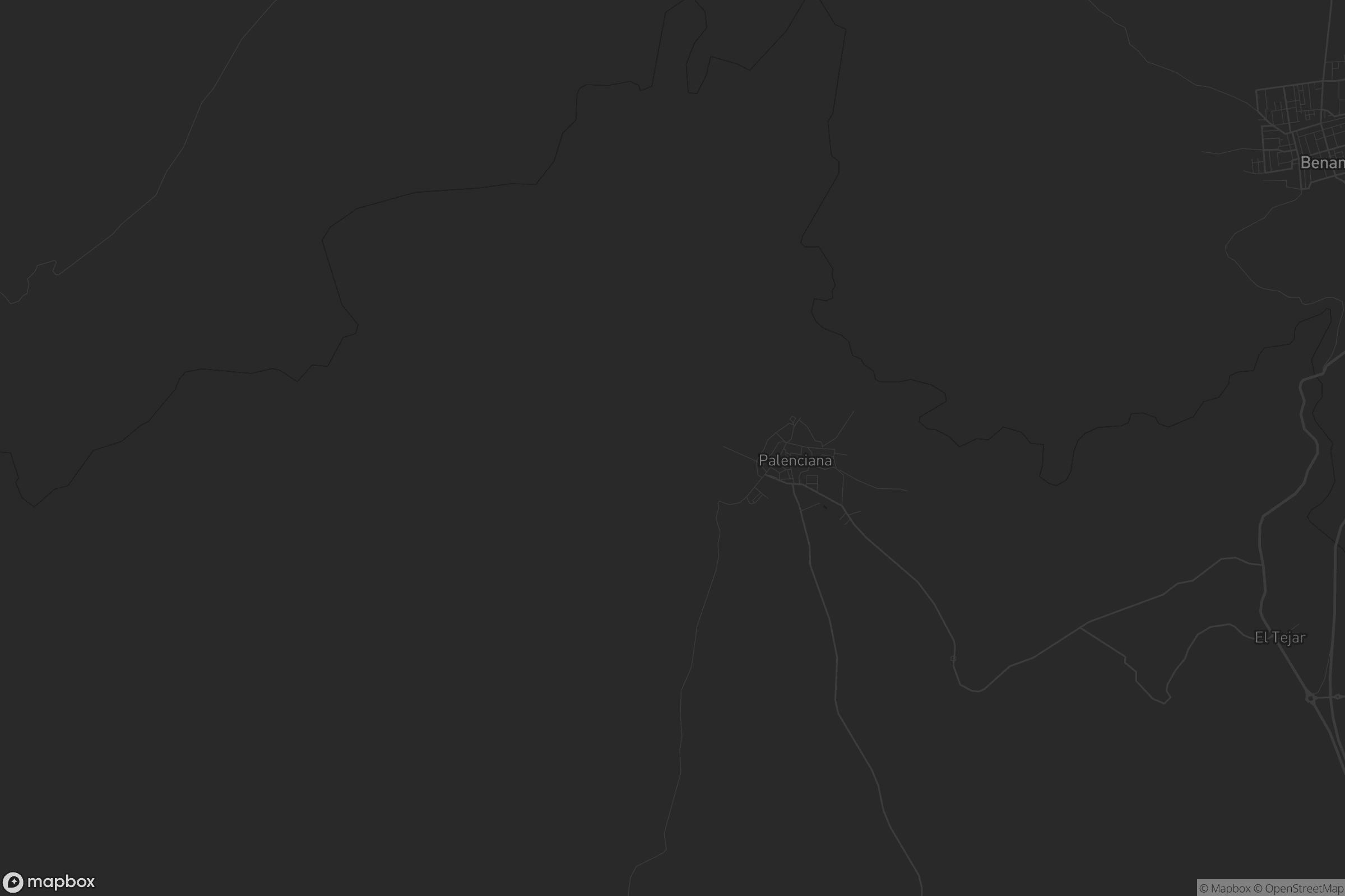Mapa de Palenciana