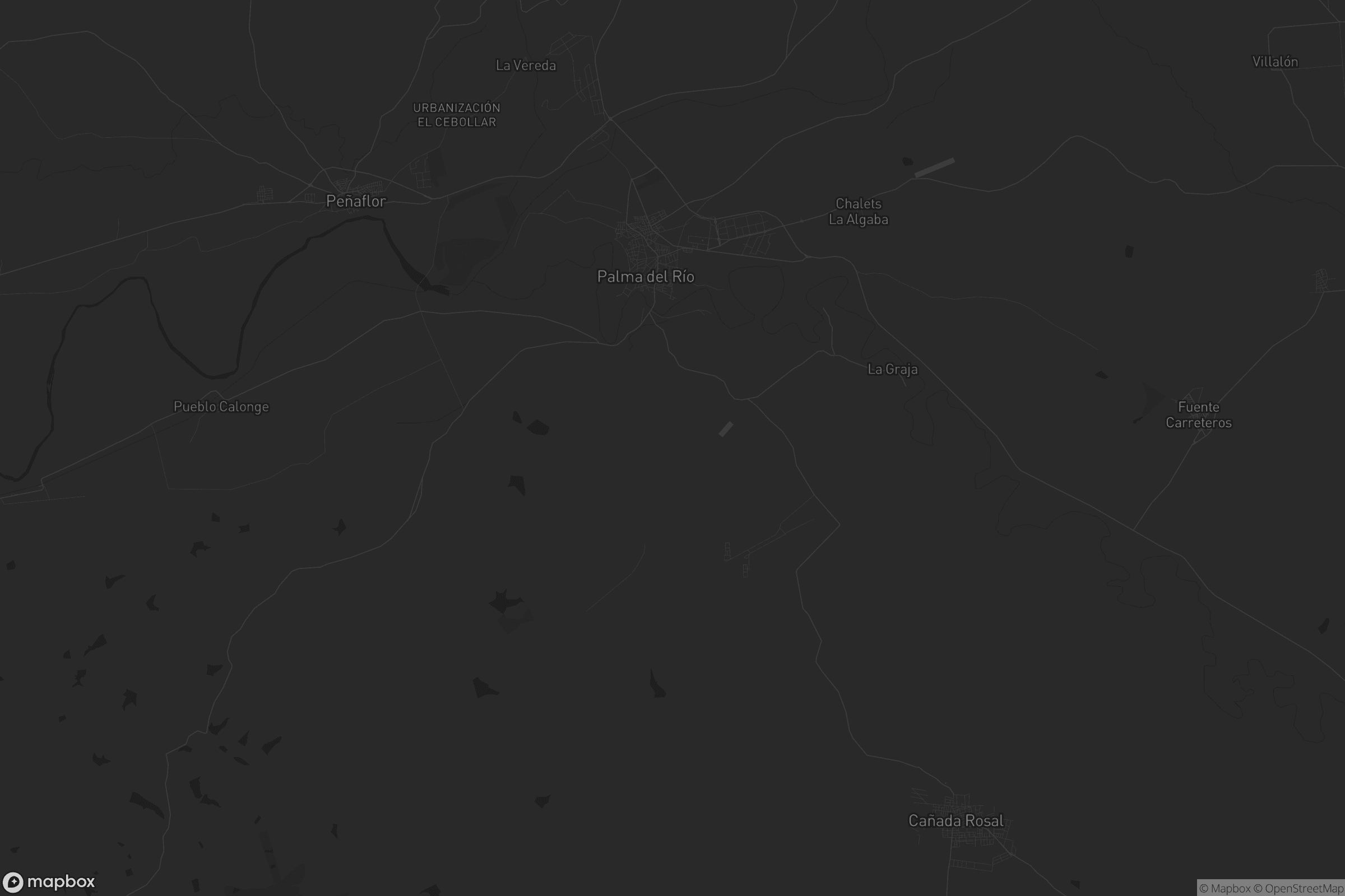 Mapa de Palma del Río