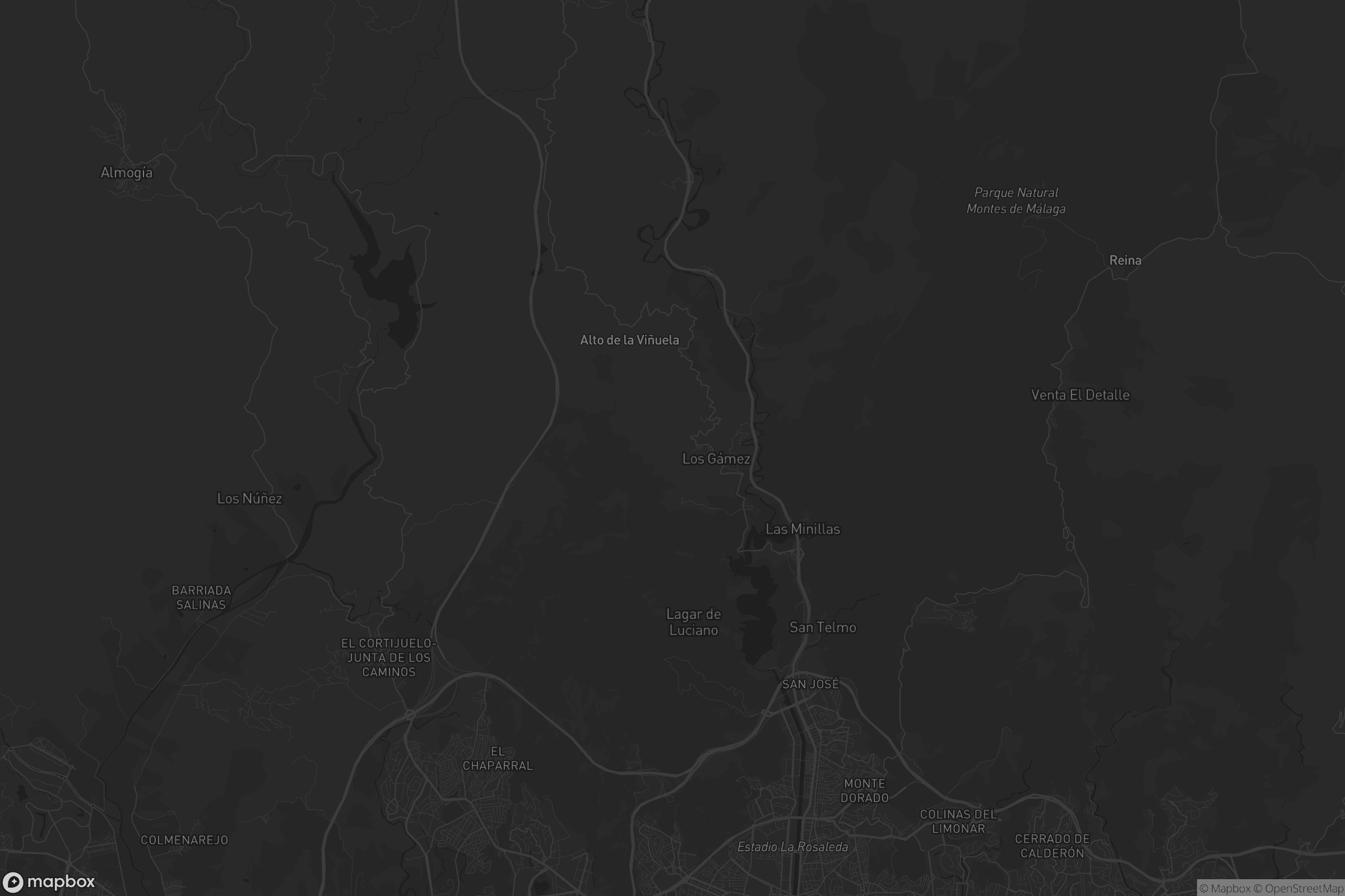 Mapa de Palma-Palmilla