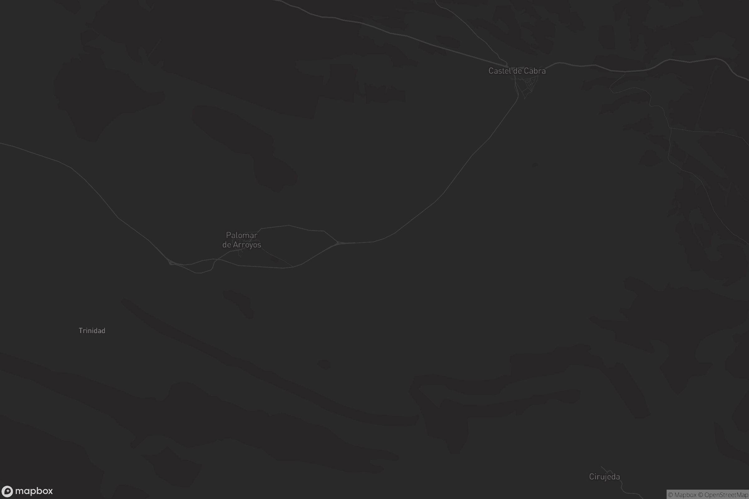 Mapa de Palomar de Arroyos