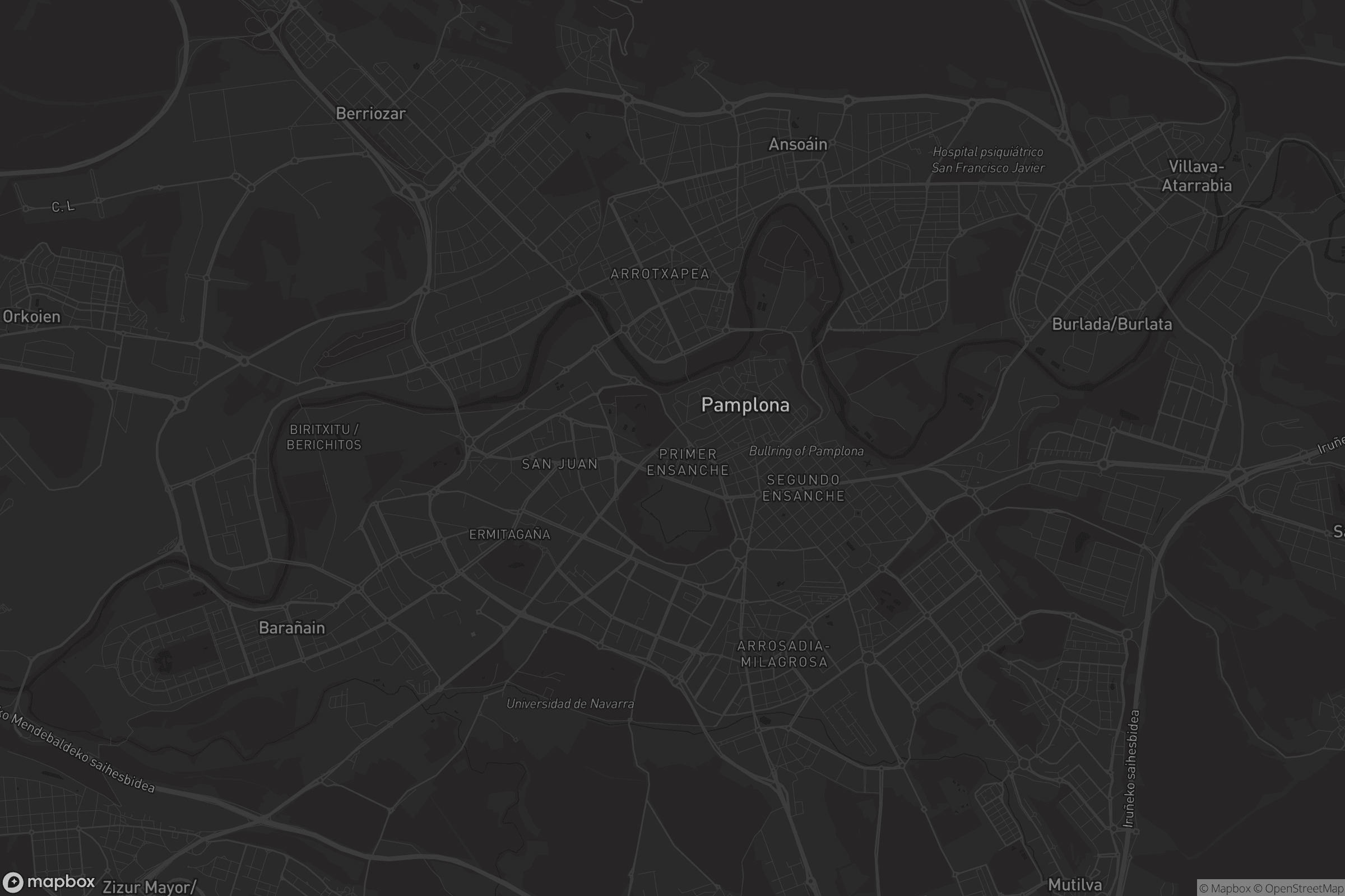 Mapa de Pamplona / Iruña