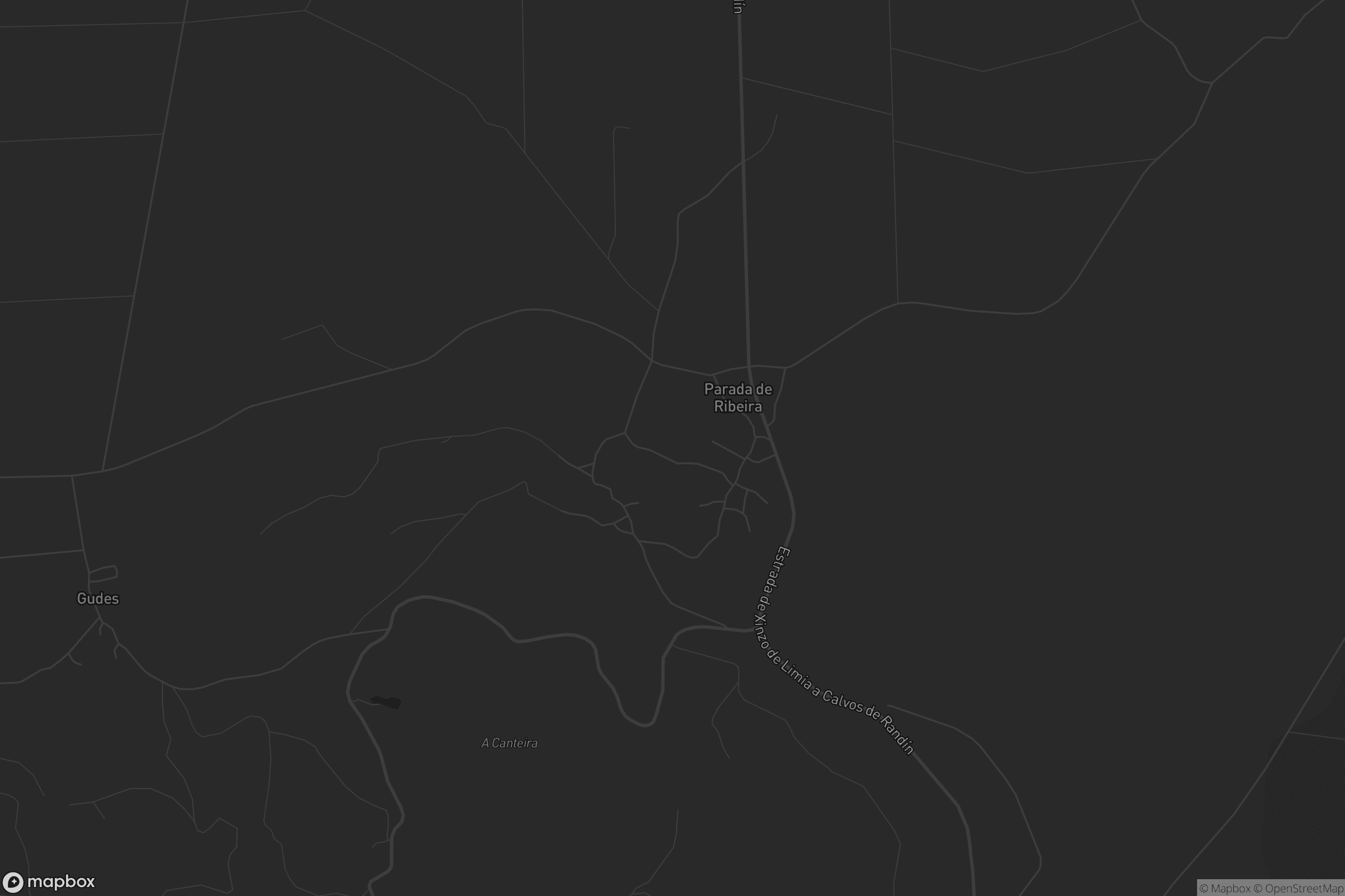 Mapa de Parada de Ribeira